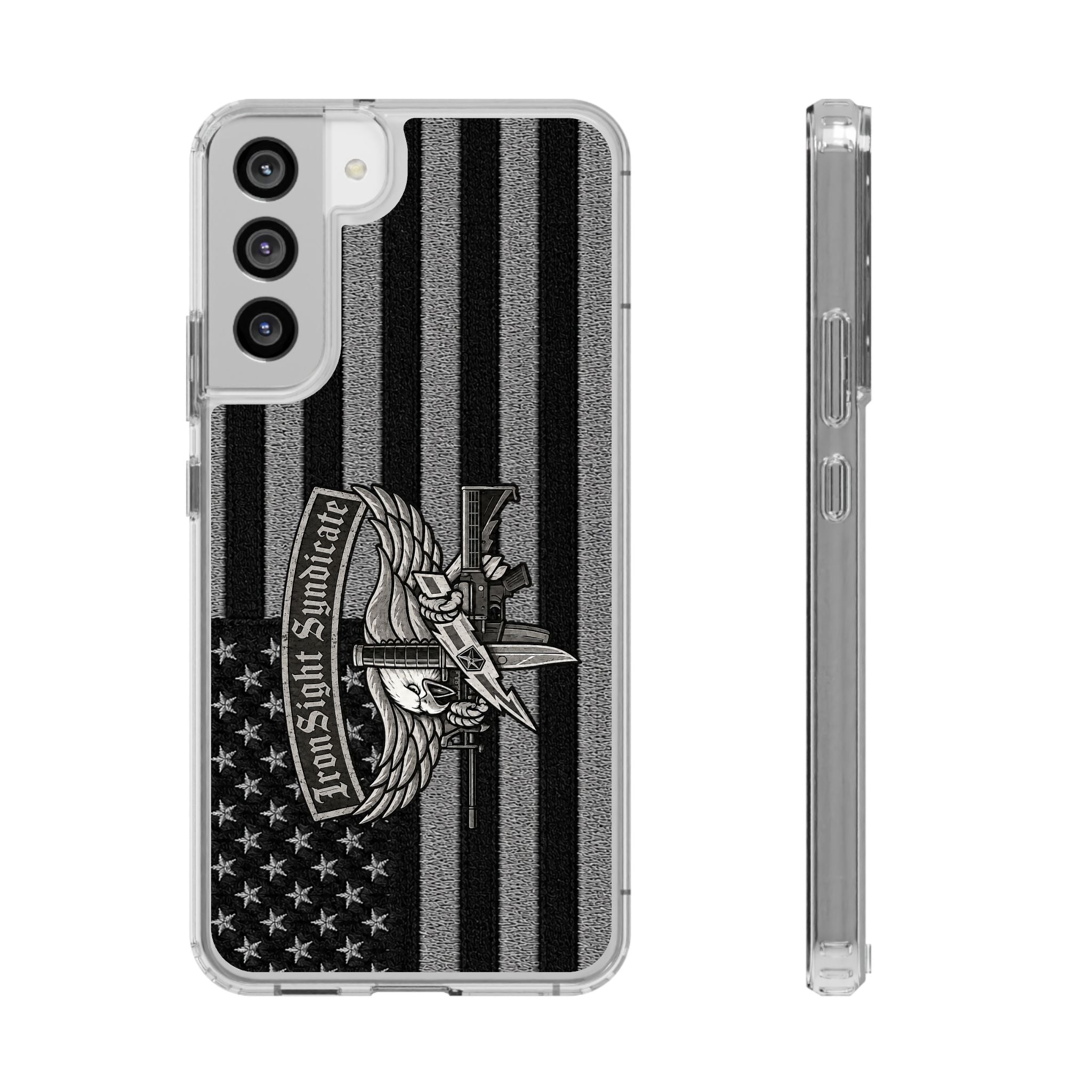 SWAT Eagle Clear Impact-Resistant Phone Case | Ironsight Syndicate