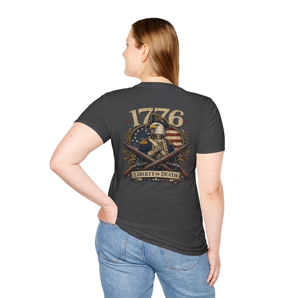 Bald Eagle 1776 Liberty or Death Tee