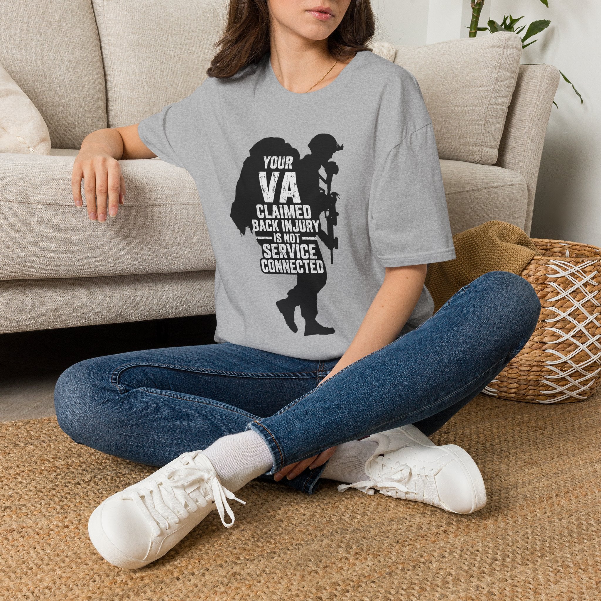 VA Claim Denied Graphic Front T-Shirt