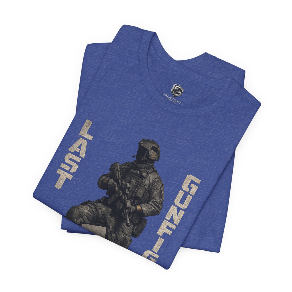 Last Gunfighter Infantry Inspired Patriotic T-Shirt | Ironsight Syndicate