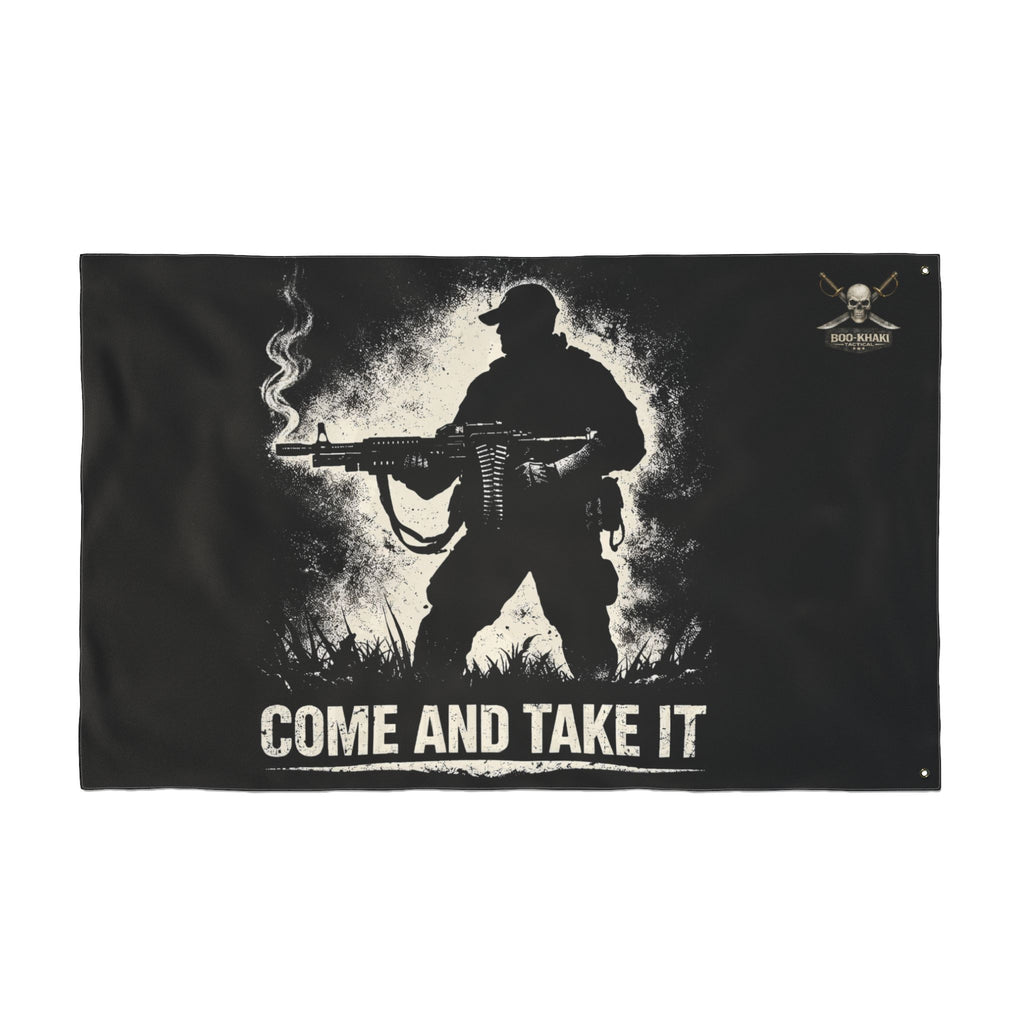 Come and Take It, Battle of Gonzalez, TX Flag — | Patriotic War Banner for Veterans & Patriots