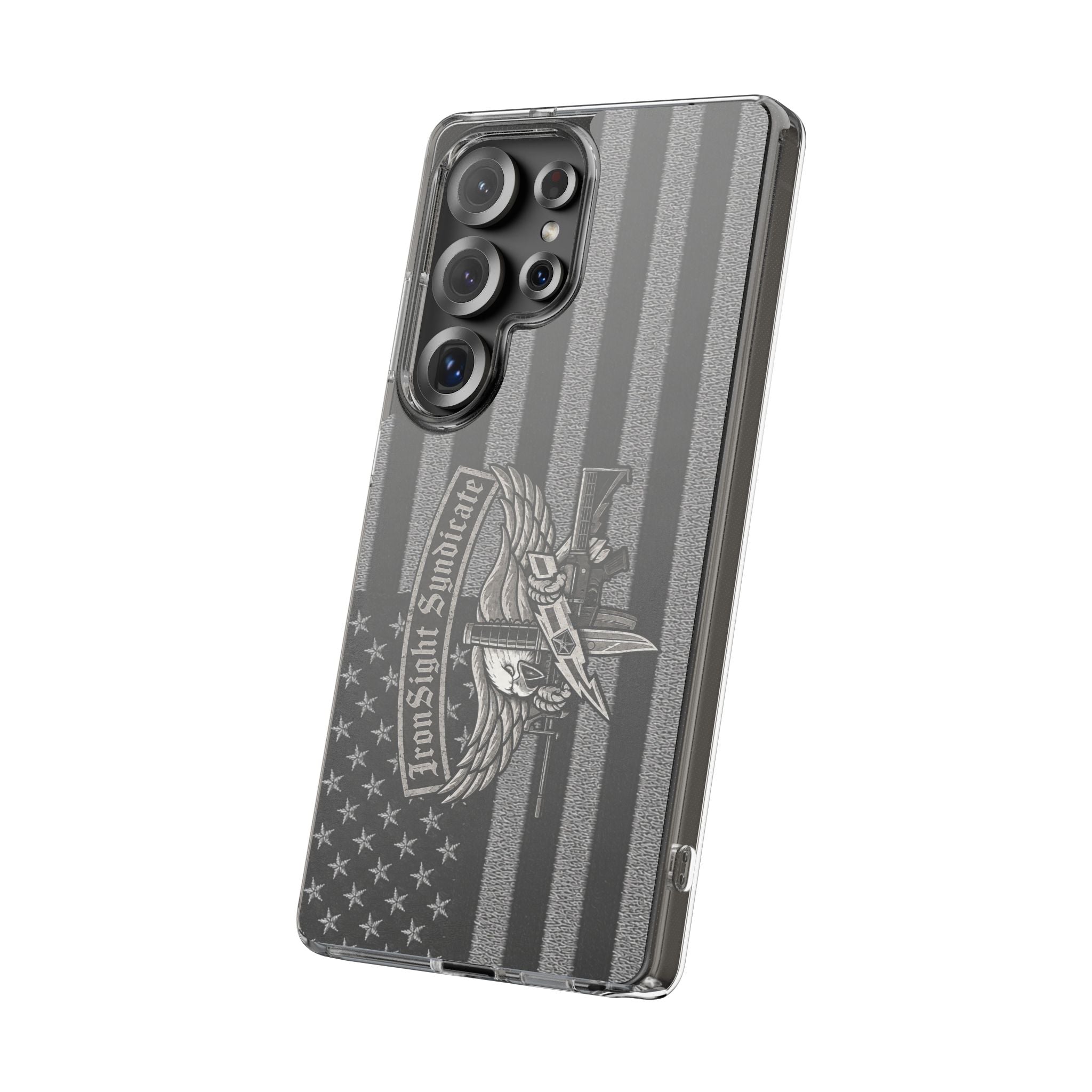 SWAT Eagle Clear Impact-Resistant Phone Case - S | Ironsight Syndicate