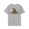 Don't Tread On Me Gadsden Flag T-Shirt in Sport Grey | Ironsight Syndicate