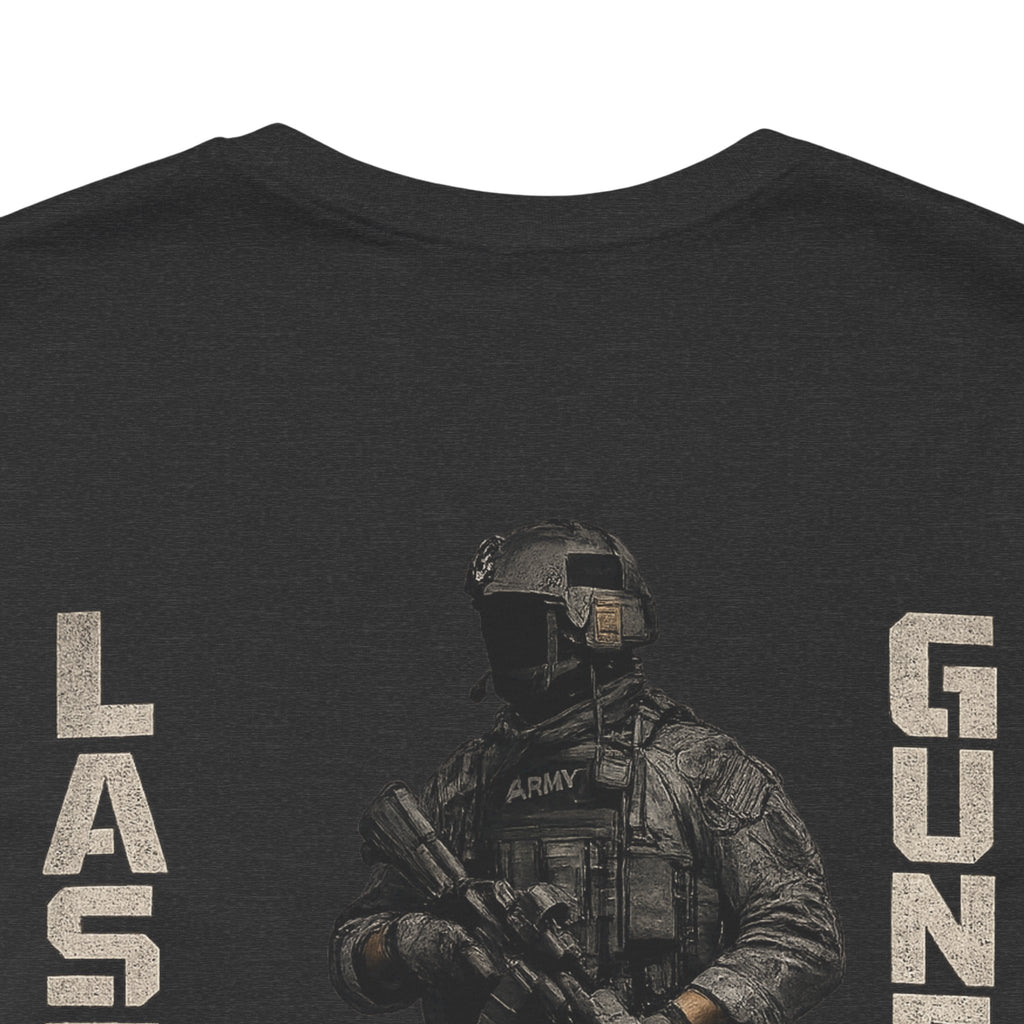 Last Gunfighter Infantry Inspired Patriotic T-Shirt | Ironsight Syndicate