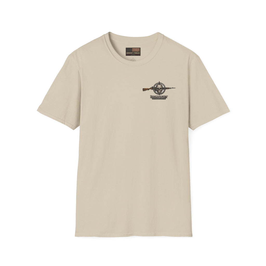 VA Knee injury claim is not service connected T-Shirt | Ironsight Syndicate