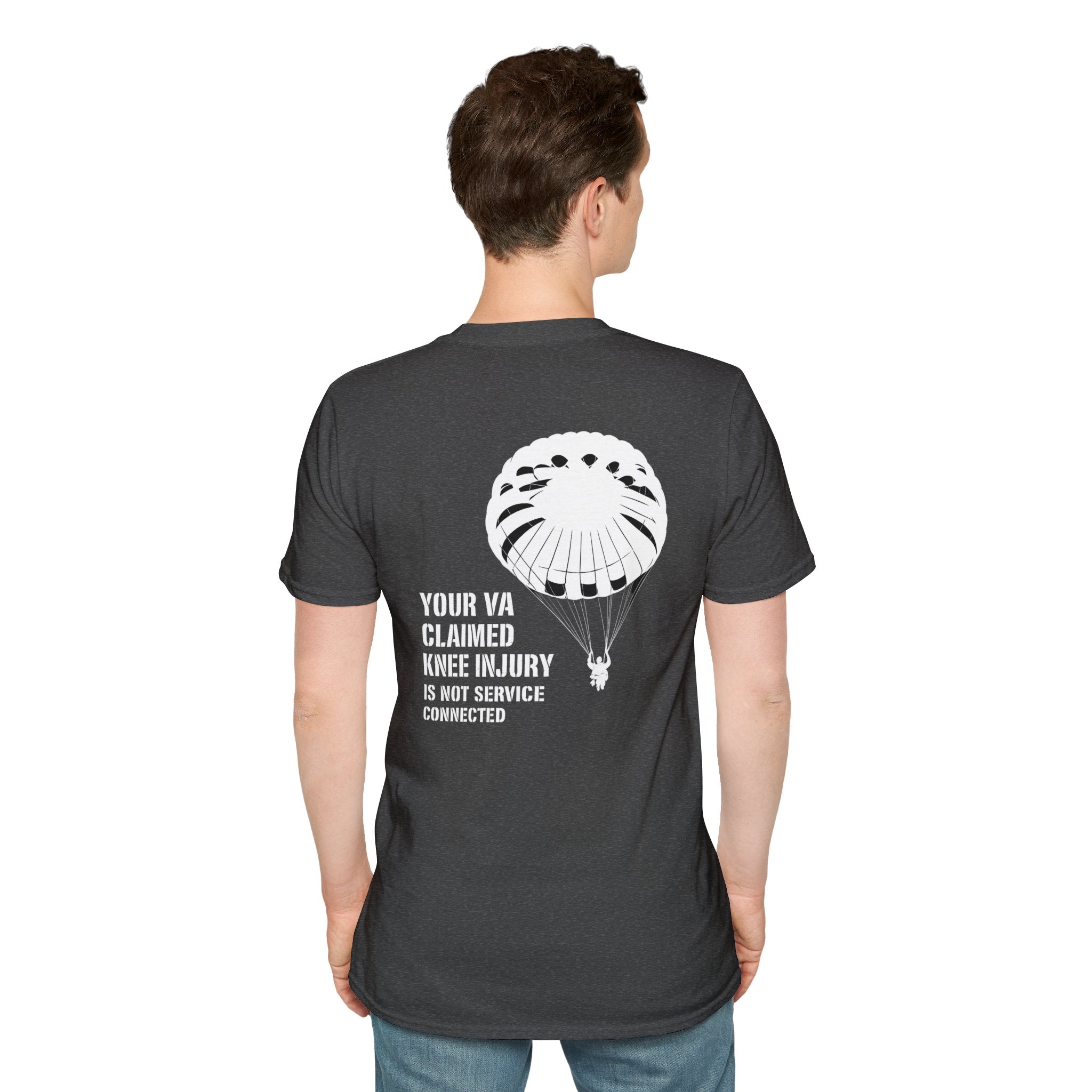 VA Knee Injury is not Service Connected T-Shirt | Ironsight Syndicate