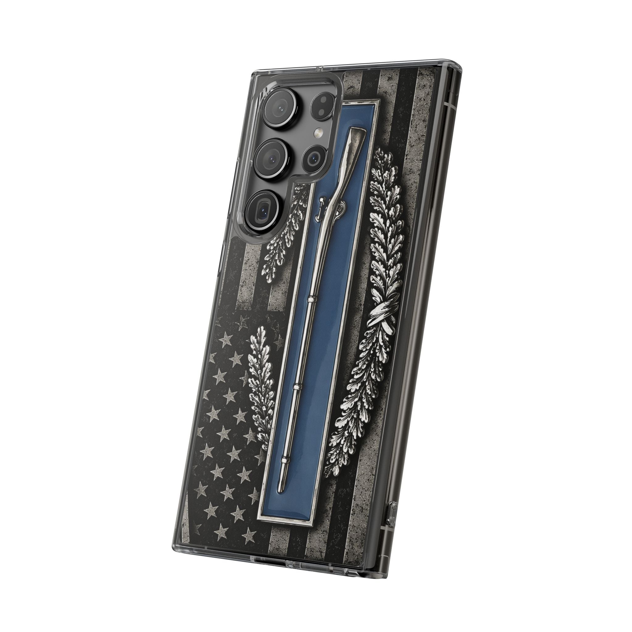 Combat Infantryman Badge Clear Impact-Resistant Phone Case