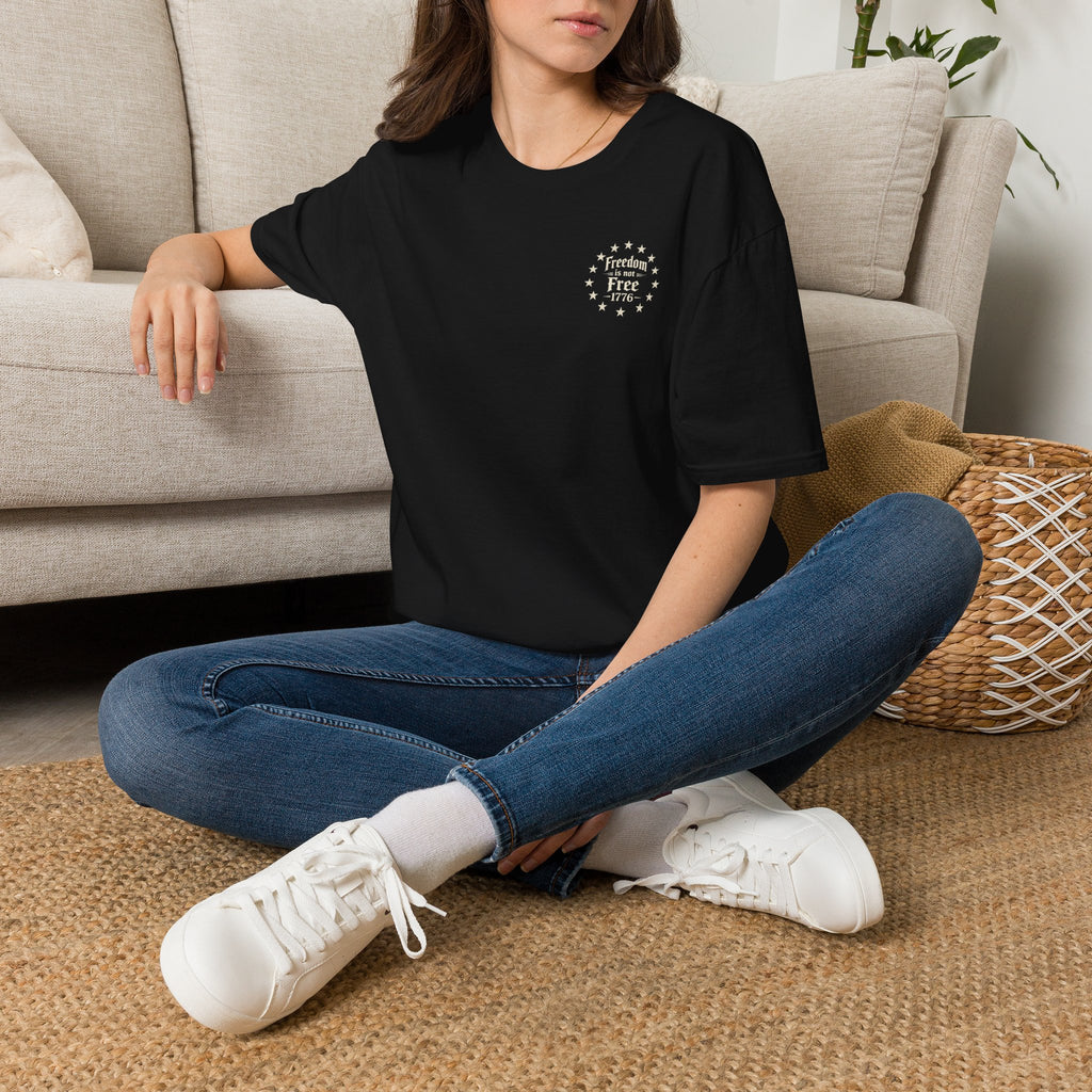 Freedom Is Not Free 1776 patriotic T-shirt — American veteran graphic tee | Ironsight Syndicate