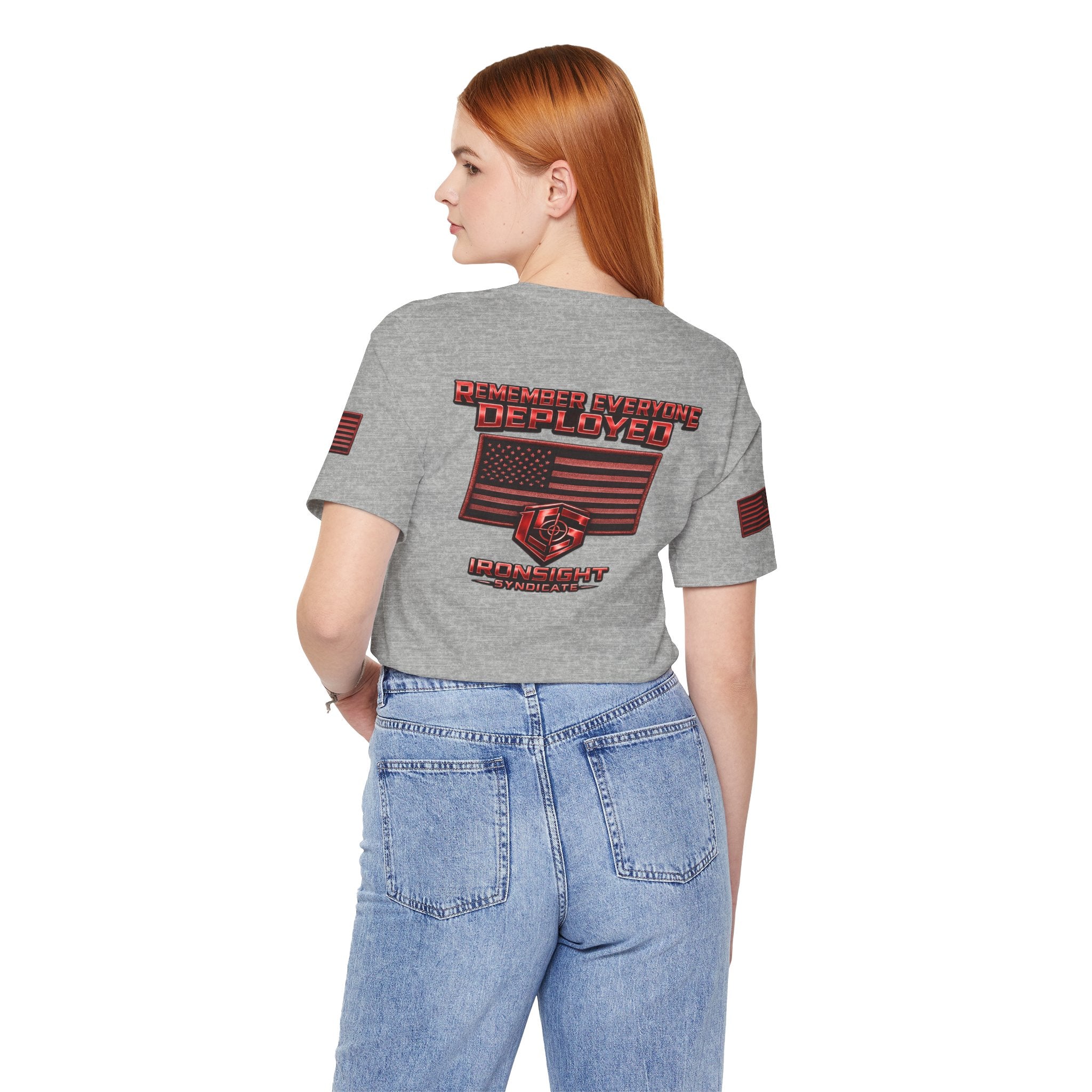 Remember Everyone Deployed (R.E.D.) Patriotic T-Shirt | Ironsight Syndicate