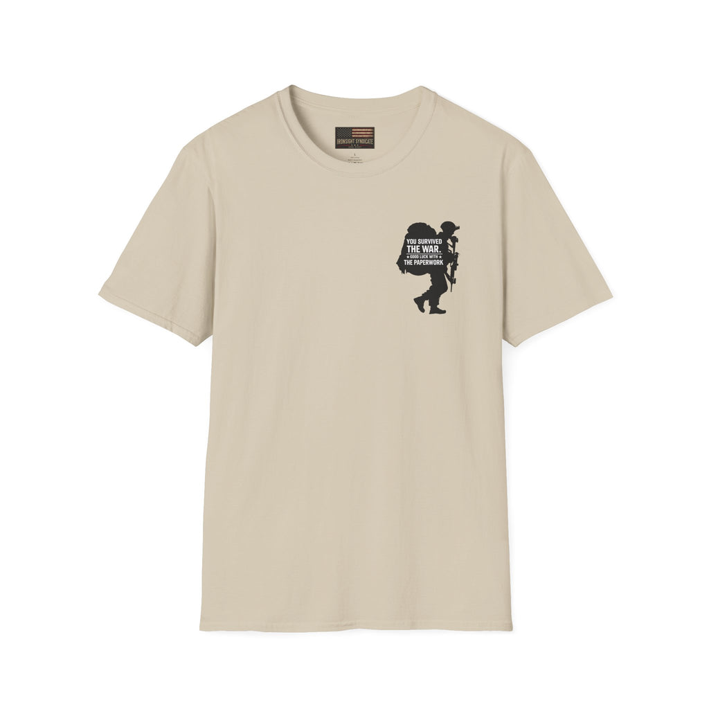 VA Tinnitus Claim Is Denied T-Shirt | Ironsight Syndicate