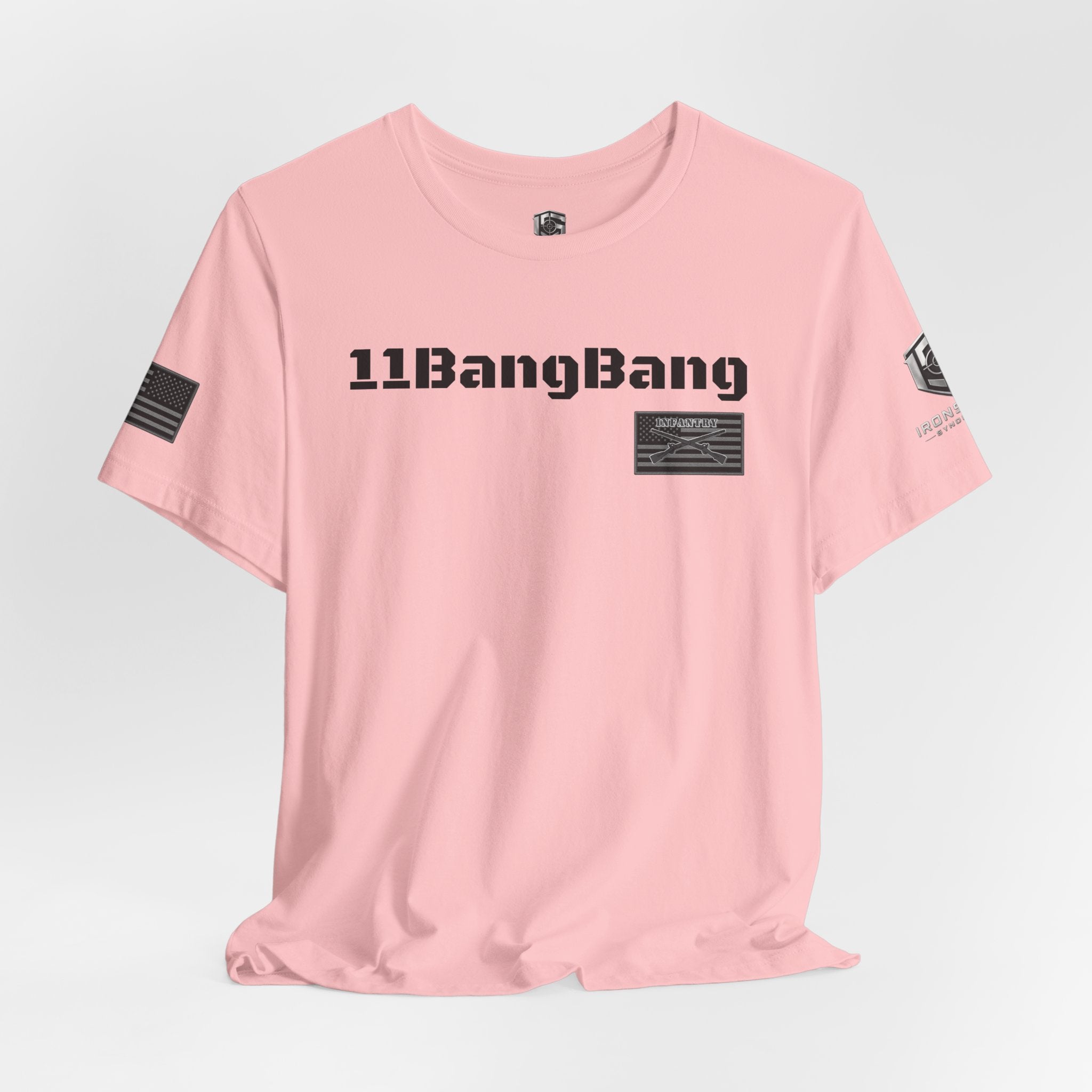 11BangBang Infantry Inspired Patriotic T-Shirt