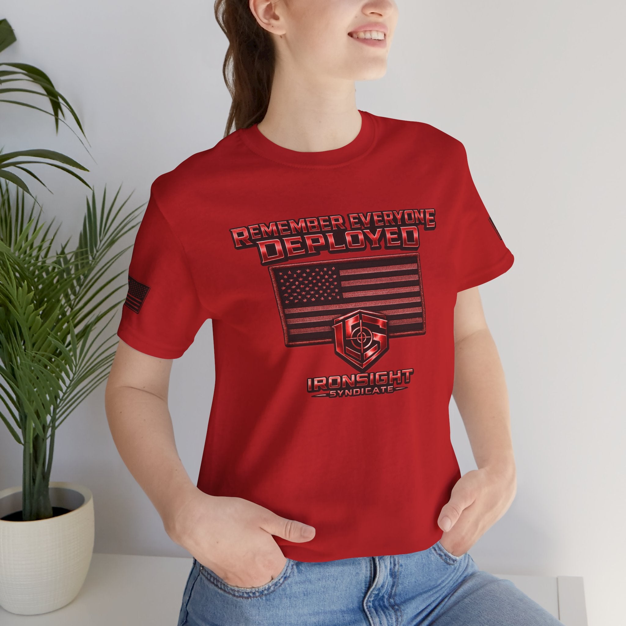 Remember Everyone Deployed (R.E.D.) Patriotic T-Shirt | Ironsight Syndicate