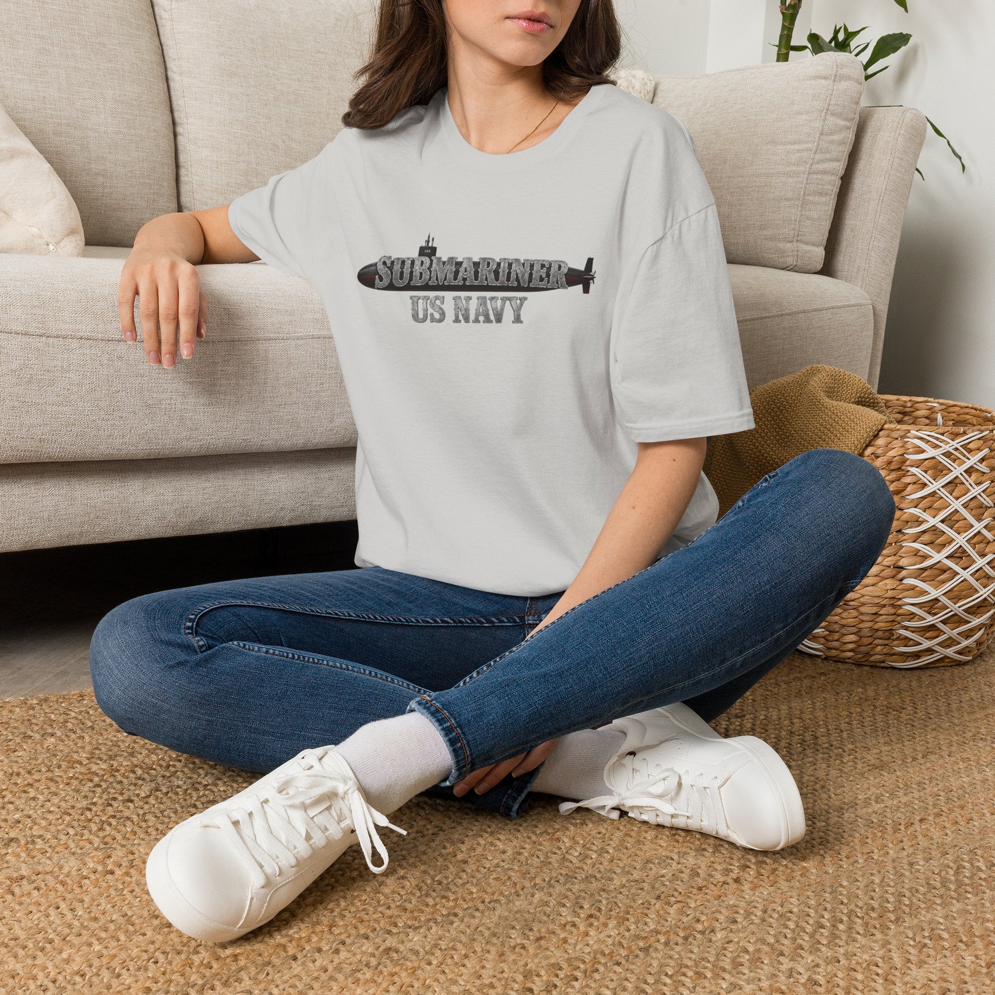 Deep, Silent, Fast Deadly US Navy Submariner T-Shirt