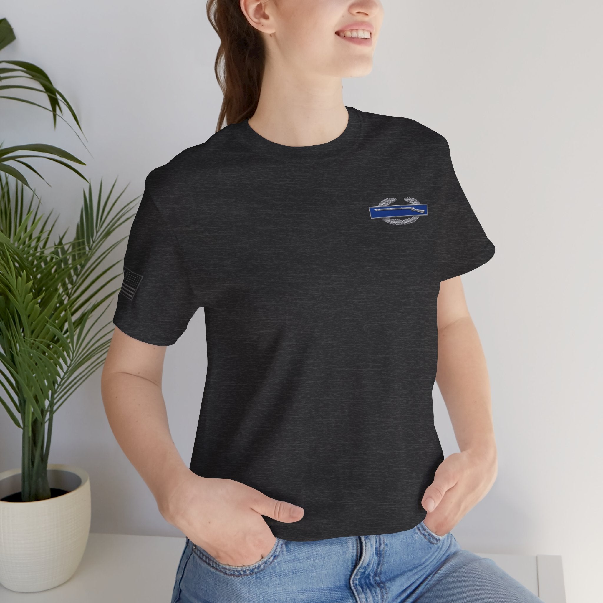 Infantry. Just BetterT - Combat Infantryman Badge (CIB) Veteran T-Shirt | Ironsight Syndicate