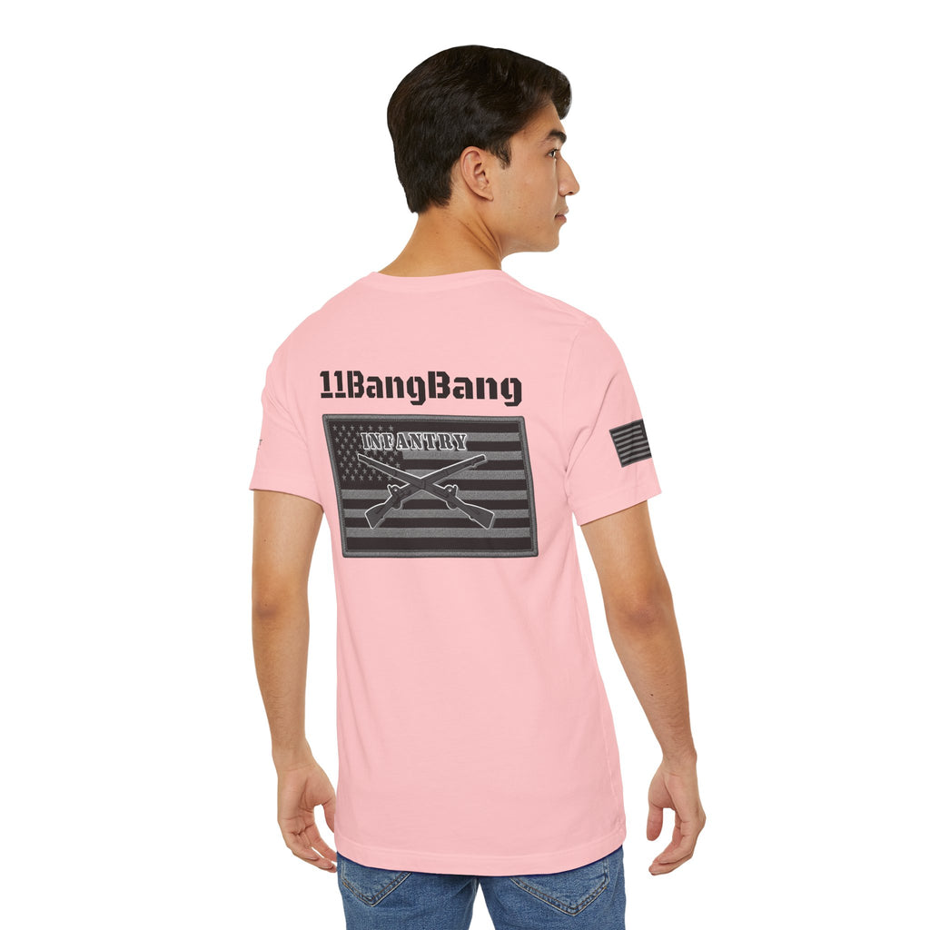 11BangBang Infantry Inspired Patriotic T-Shirt