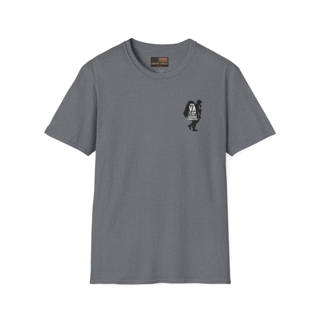 You Survived the War, Good Luck with the Paperwork T-Shirt (Black Graphic)
