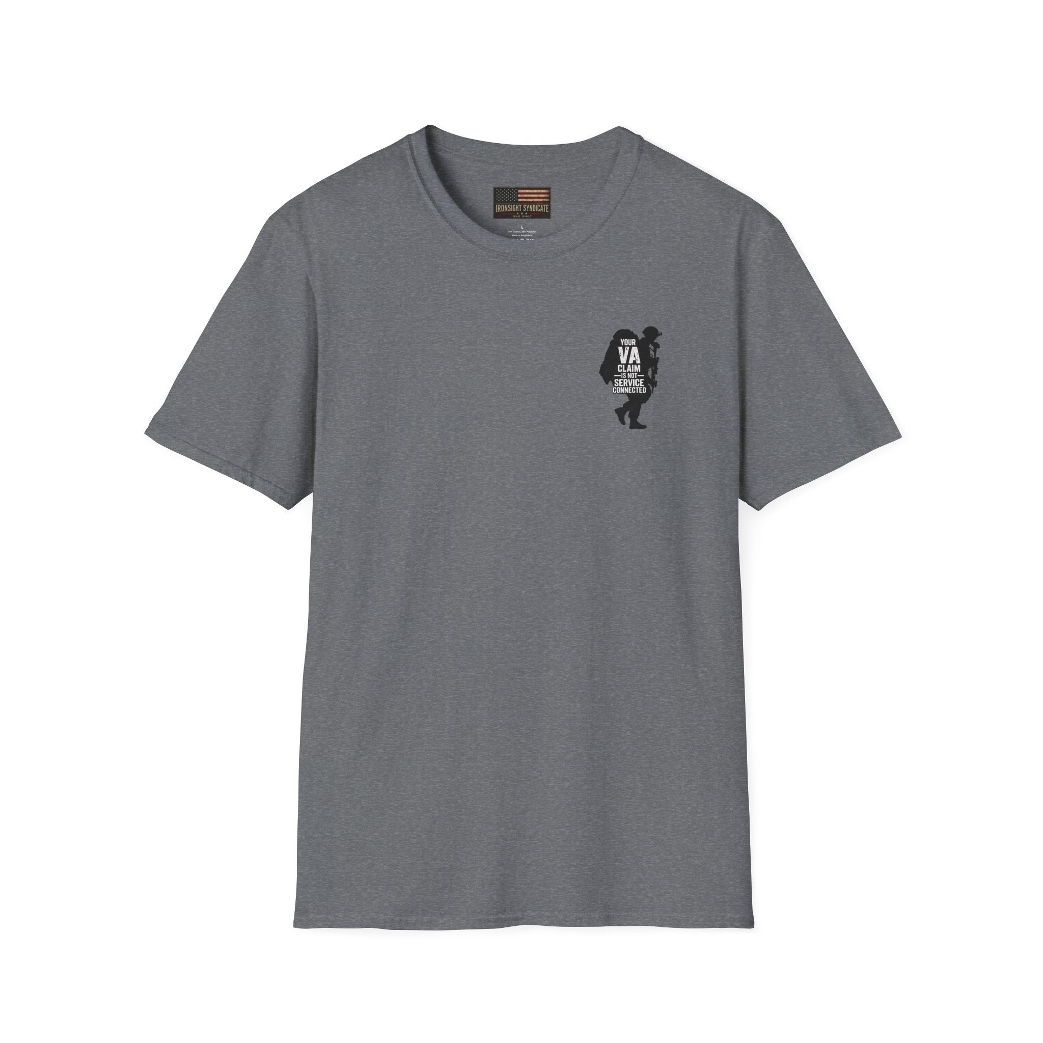 You Survived the War, Good Luck with the Paperwork T-Shirt (Black Graphic)
