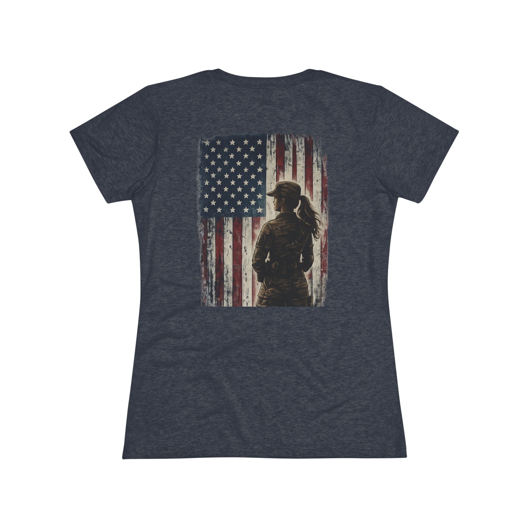 American Spirit - Women's Patriotic Military T-Shirt | Ironsight Syndicate