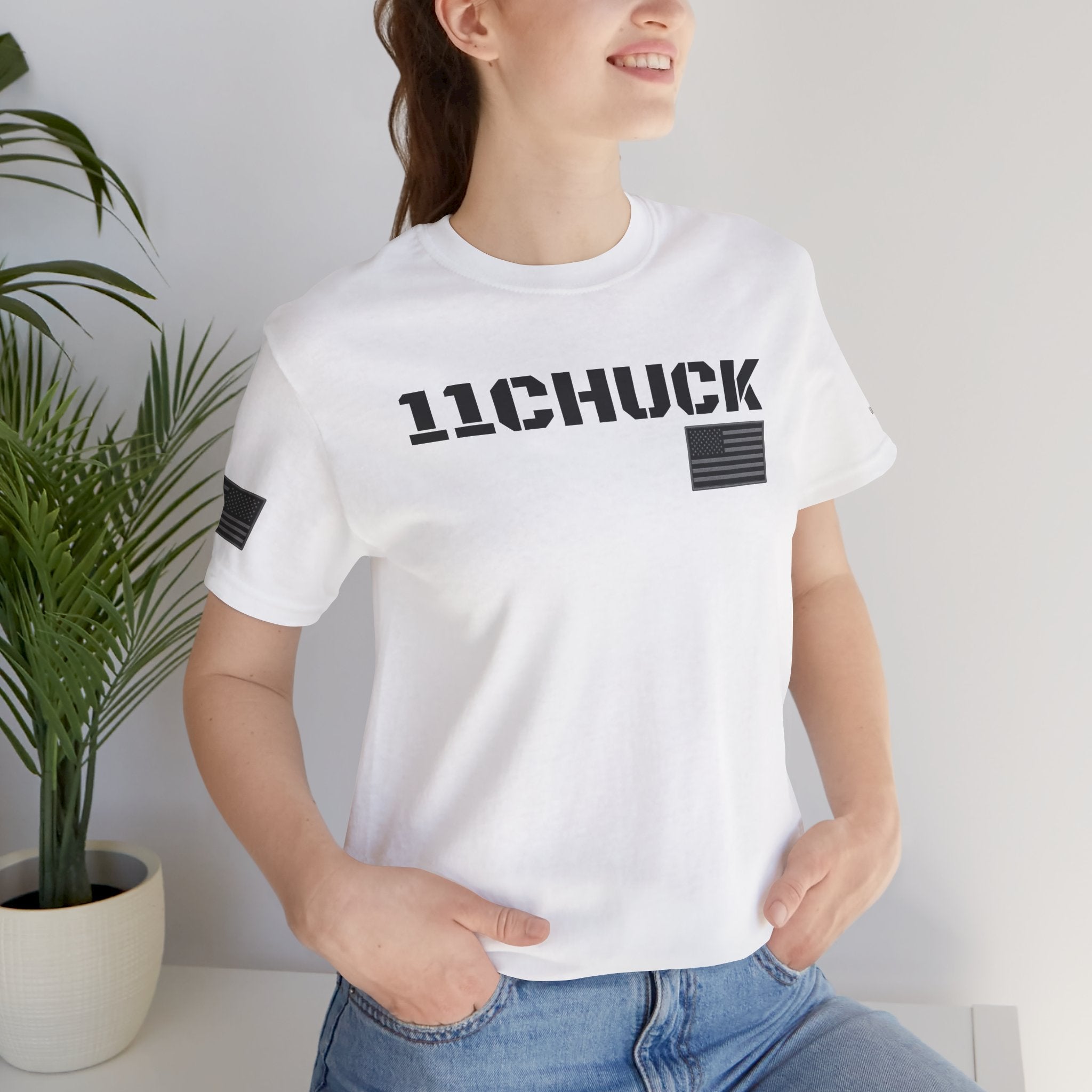 11Chuck Indirect Fire Infantryman Inspired Patriotic T-Shirt