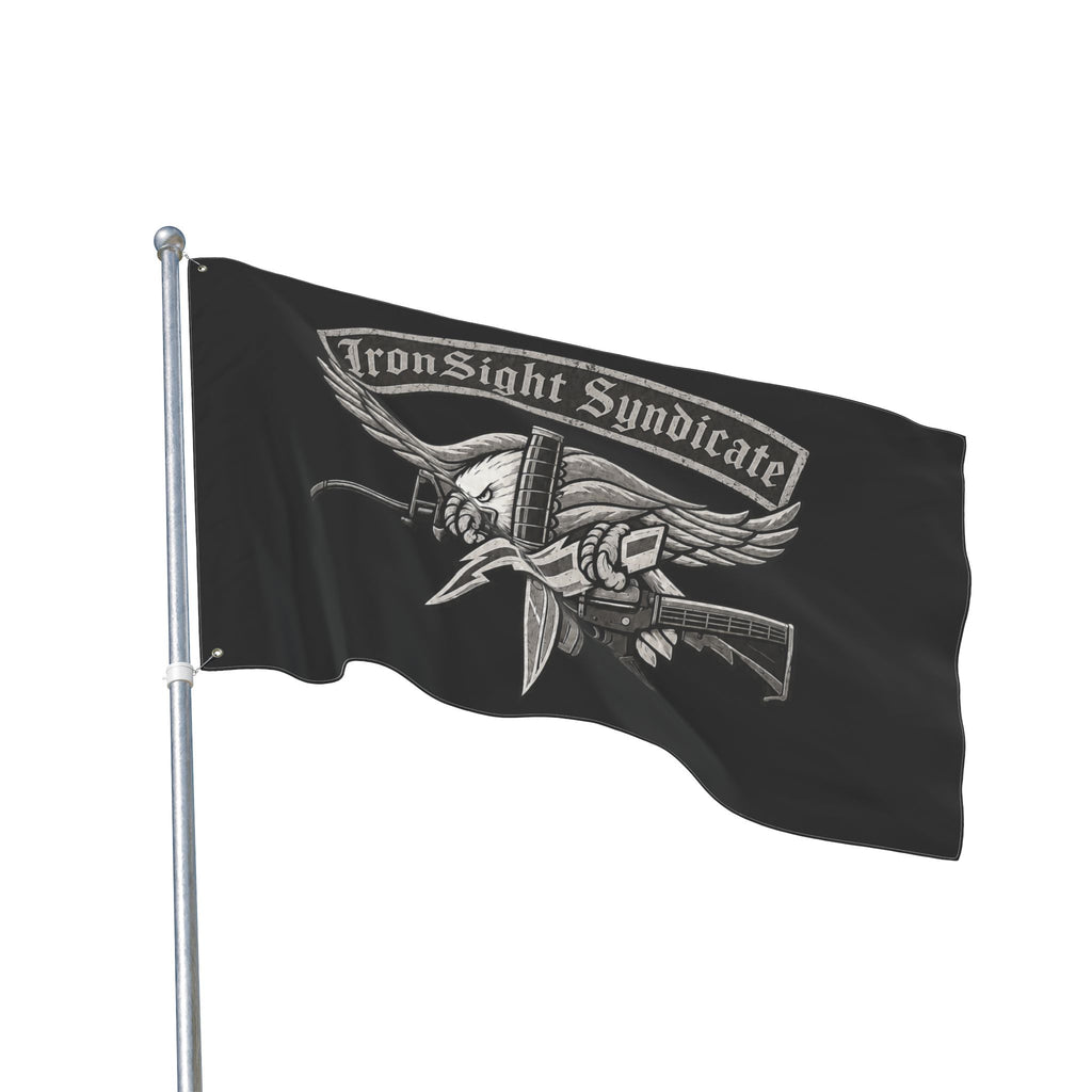 Double Sided SWAT Eagle Flag