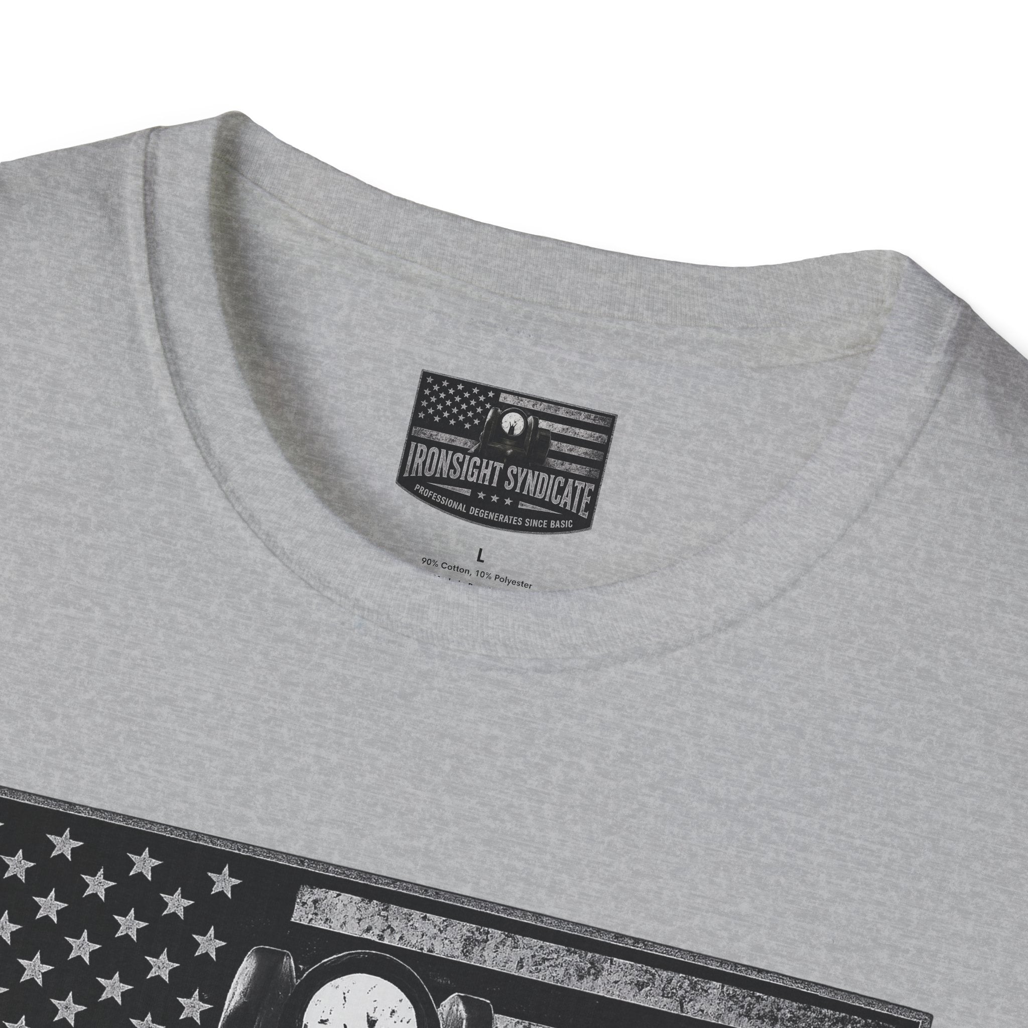 Send it 240B Gunner T-Shirt | Patriotic Military Graphic Tee for Veterans & Patriots, Adult (13 and up), unisex