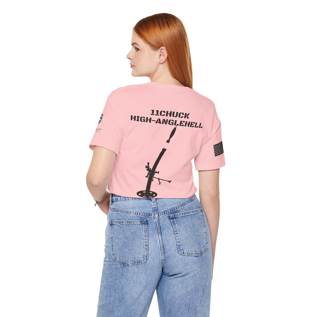 11Chuck Indirect Fire Infantryman Inspired Patriotic T-Shirt