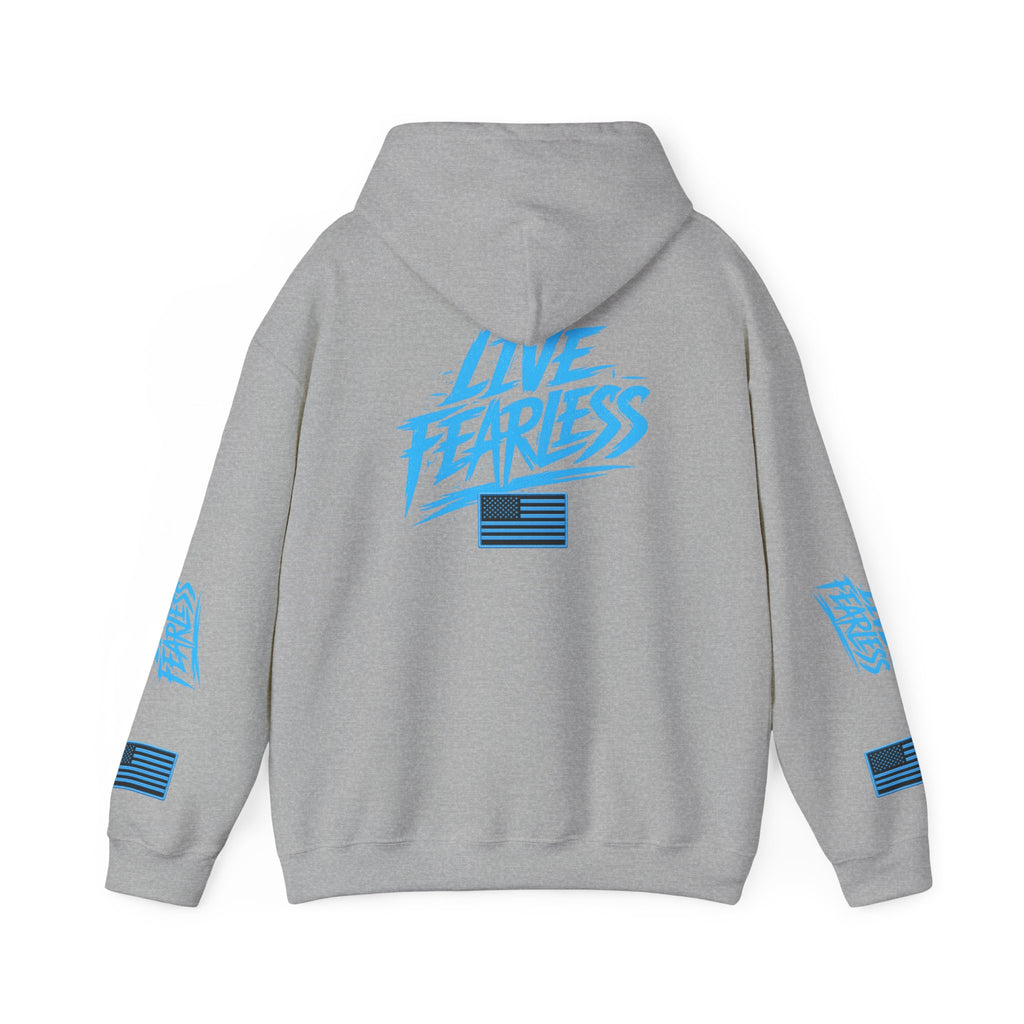 Live Fearless Hoodie | Premium Heavy Weight-Military-Inspired Patriotic Hoodie | Ironsight Syndicate