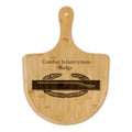 Combat Infantryman Badge Engraved Bamboo Pizza Board — Army Veteran Gift — Ironsight Syndicate