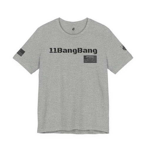 11BangBang Infantry Inspired Patriotic T-Shirt