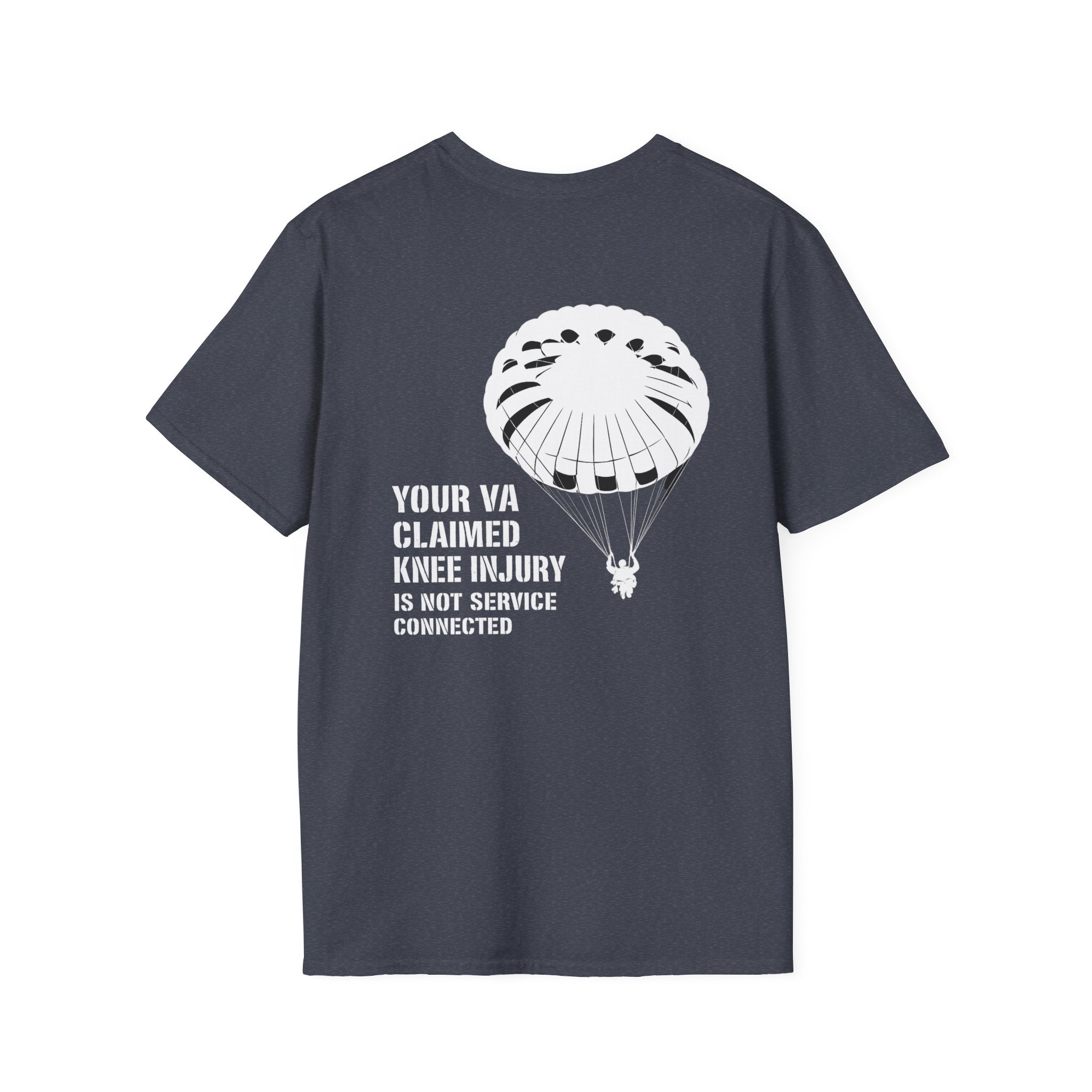 VA Knee Injury is not Service Connected T-Shirt | Ironsight Syndicate