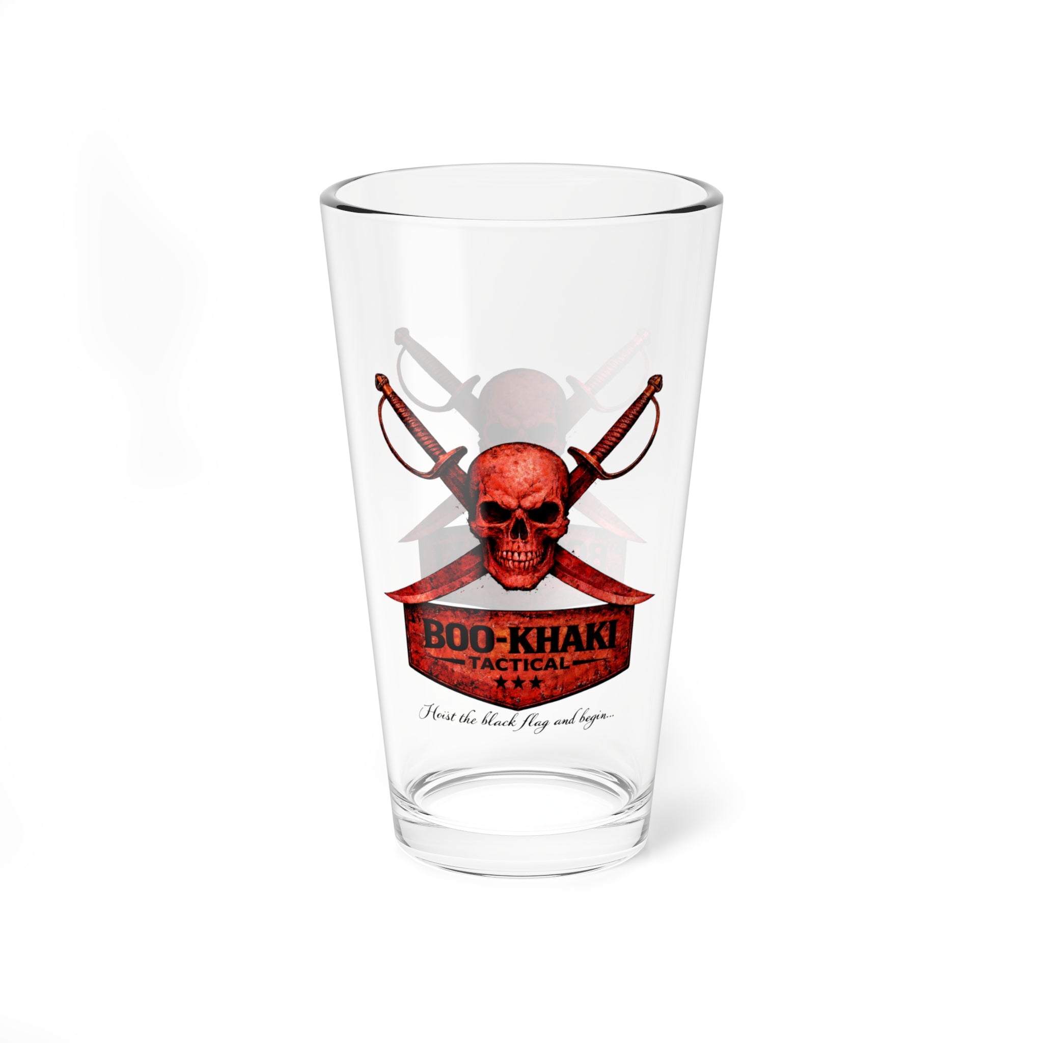 Jolly Roger Pirate- Pint Glass