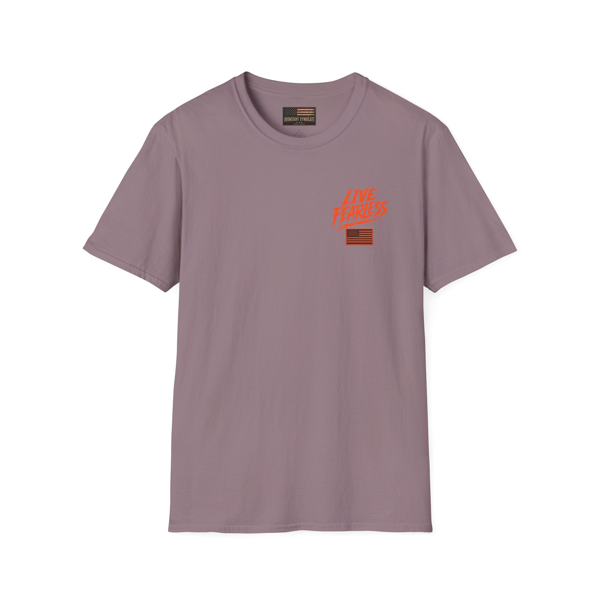 Live Fearless Military-Inspired Graphic T-Shirt - Paragon | Ironsight Syndicate