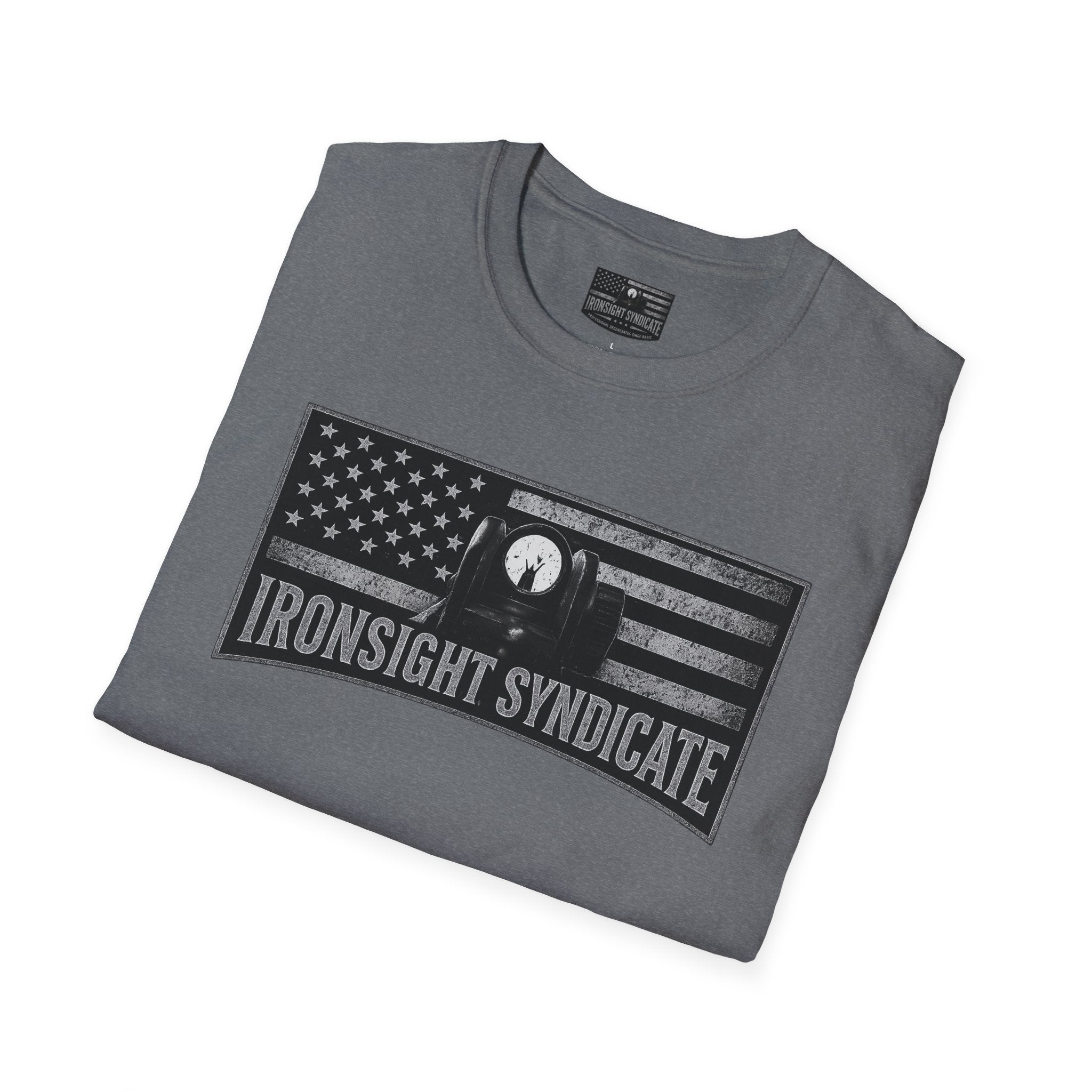 Send it 240B Gunner T-Shirt | Patriotic Military Graphic Tee for Veterans & Patriots, Adult (13 and up), unisex