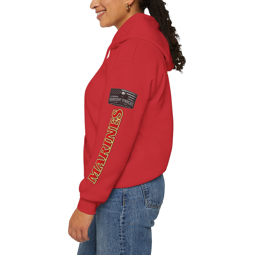Devil Dog, Teufel Hunden Marine Corps Hooded Sweatshirt