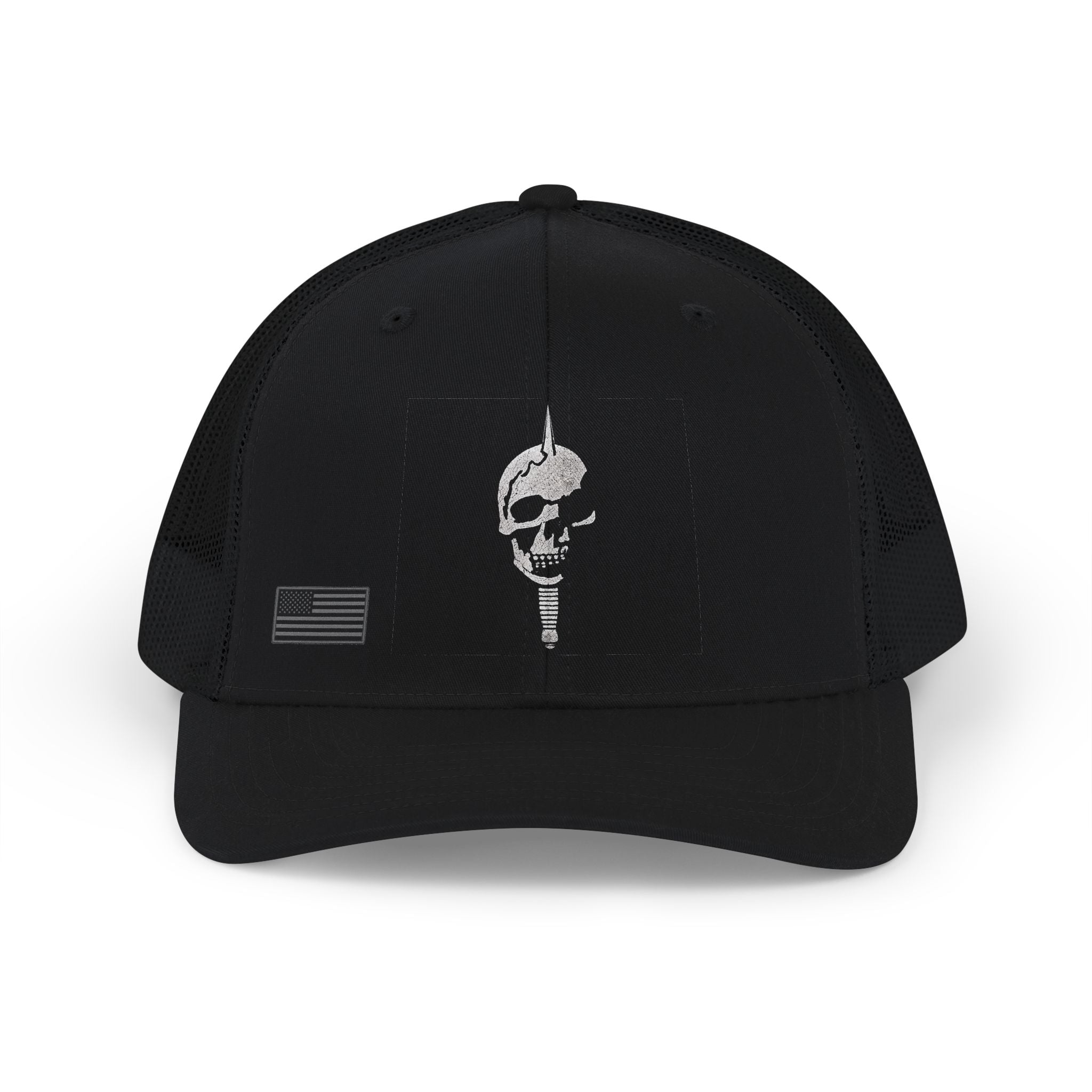 Raider Inspired Trucker Cap - Black / Black | Ironsight Syndicate