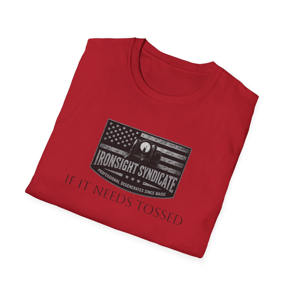 Toss It.  Funny Hand Grenade Tee