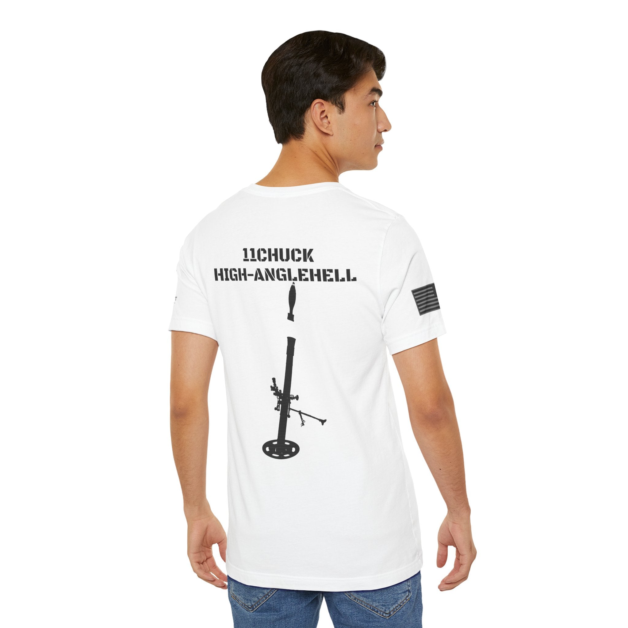 11Chuck Indirect Fire Infantryman Inspired Patriotic T-Shirt