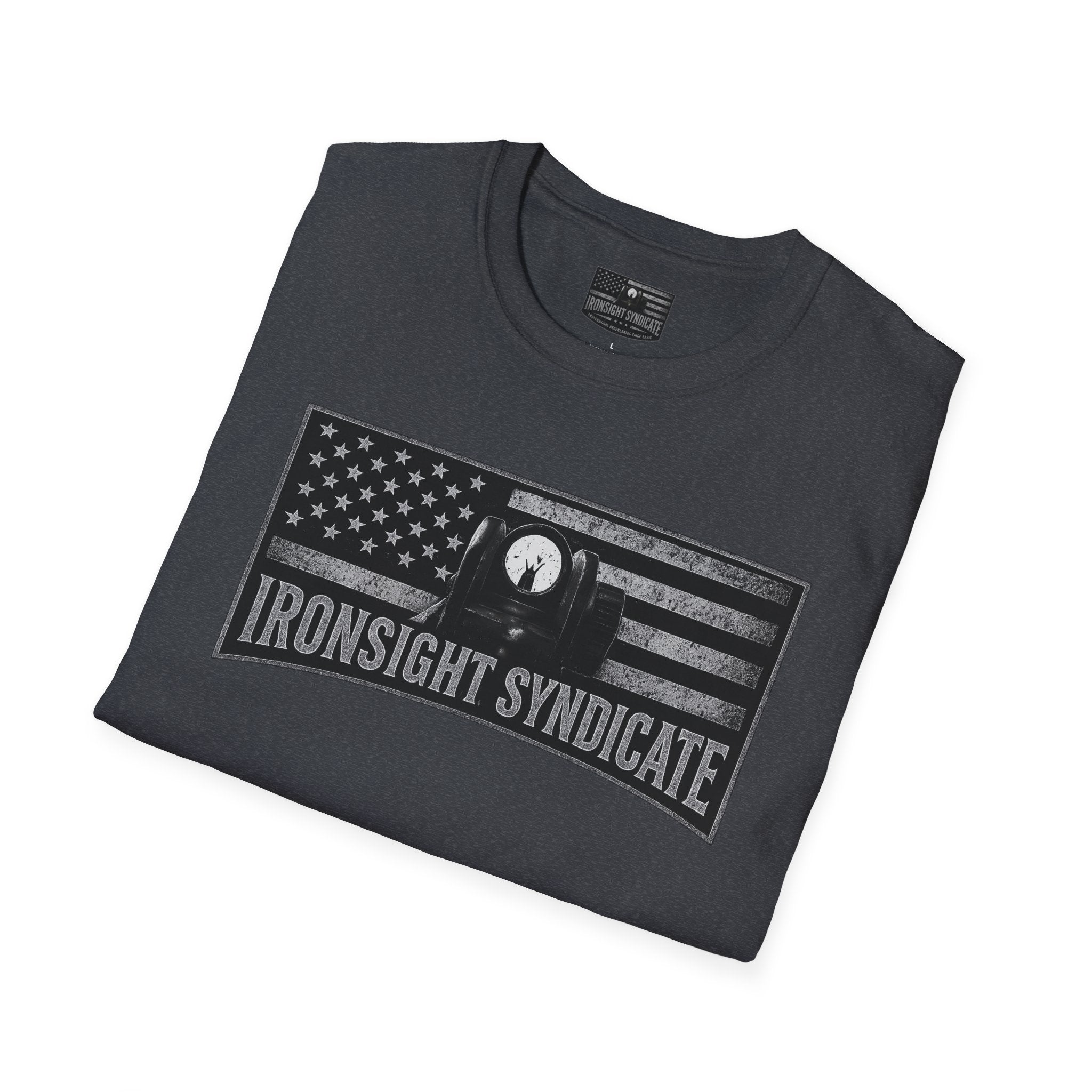 Send it 240B Gunner T-Shirt | Patriotic Military Graphic Tee for Veterans & Patriots, Adult (13 and up), unisex