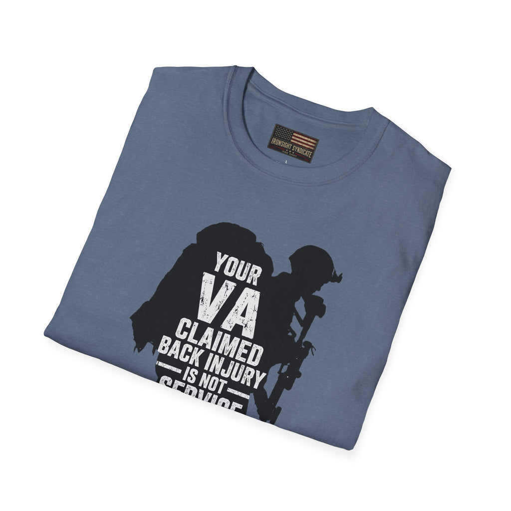 VA Claim Denied Graphic Front T-Shirt