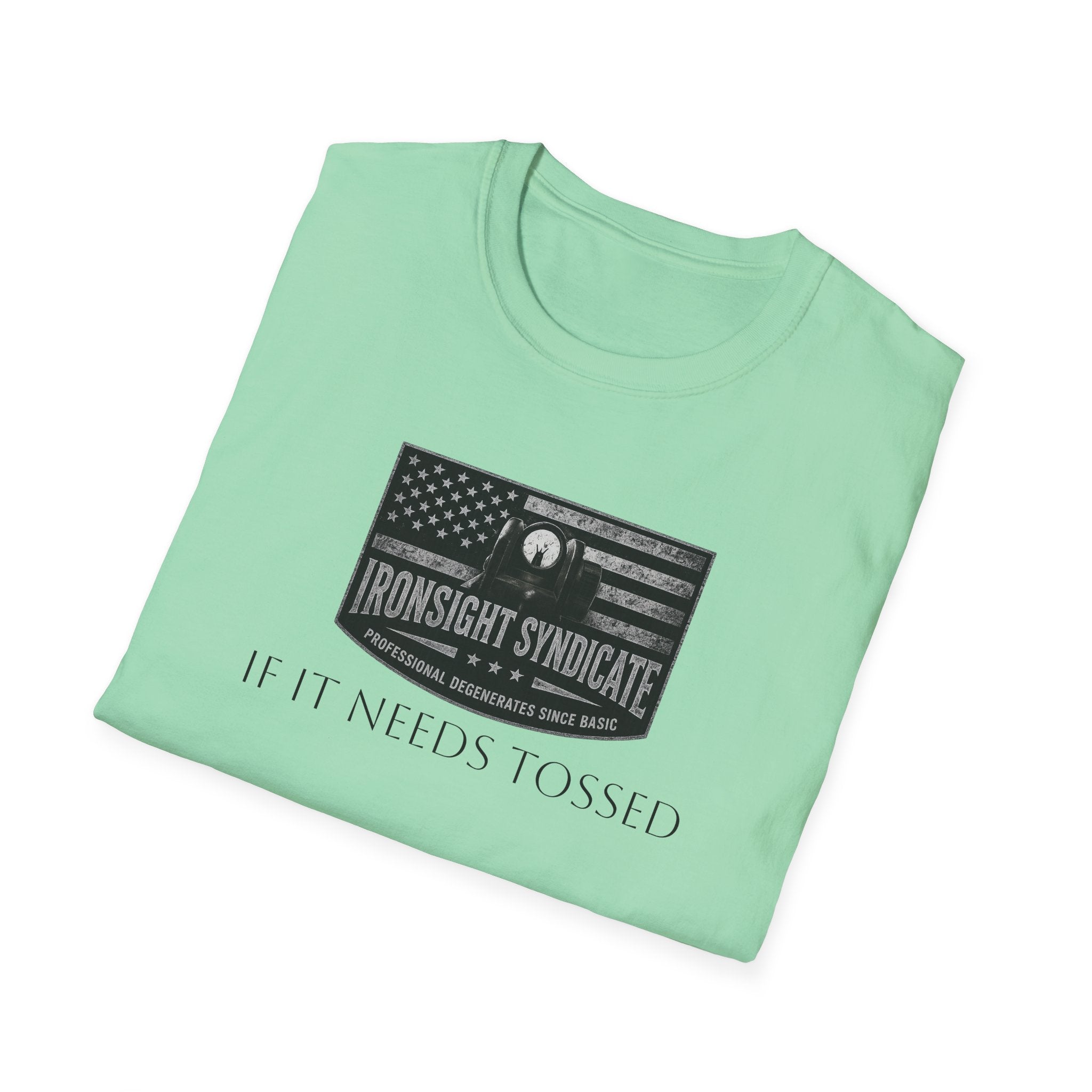Toss It.  Funny Hand Grenade Tee