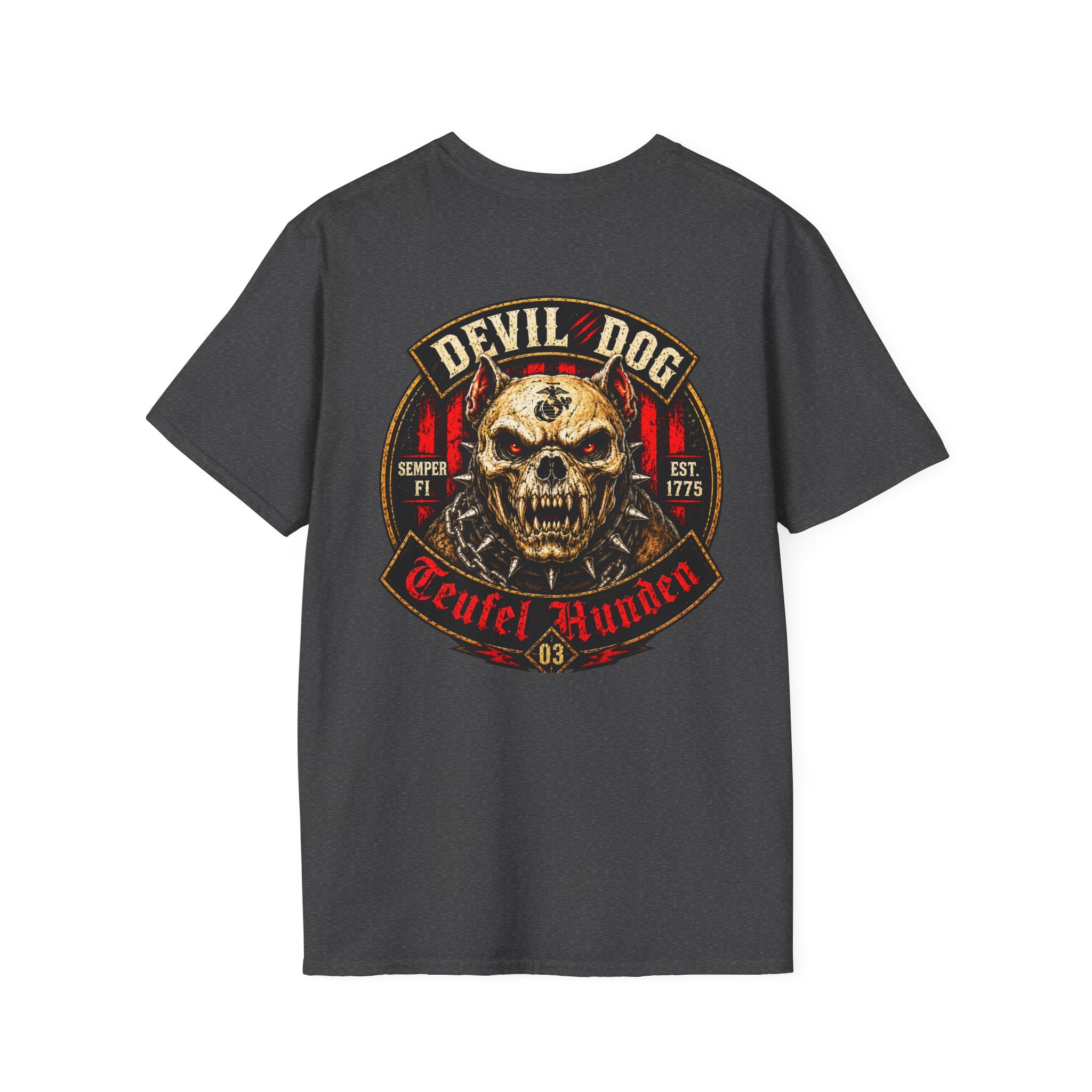 Devil Dog, Teufel Hunden Marine Corps T-Shirt