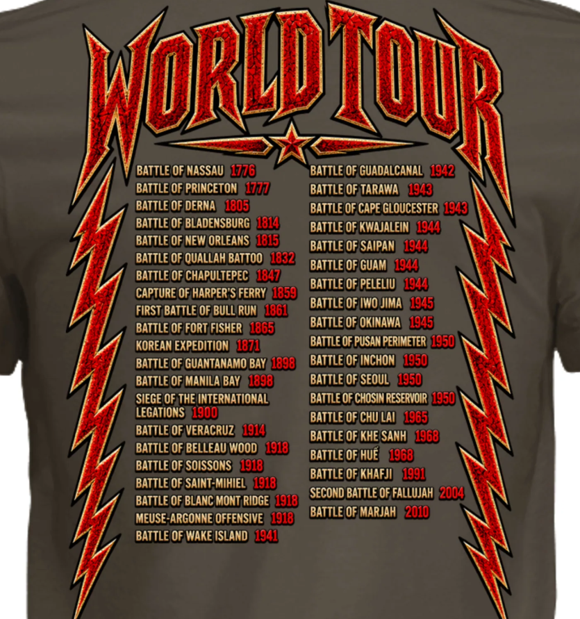 Die Teufelshunde World Tour Tribute T-Shirt