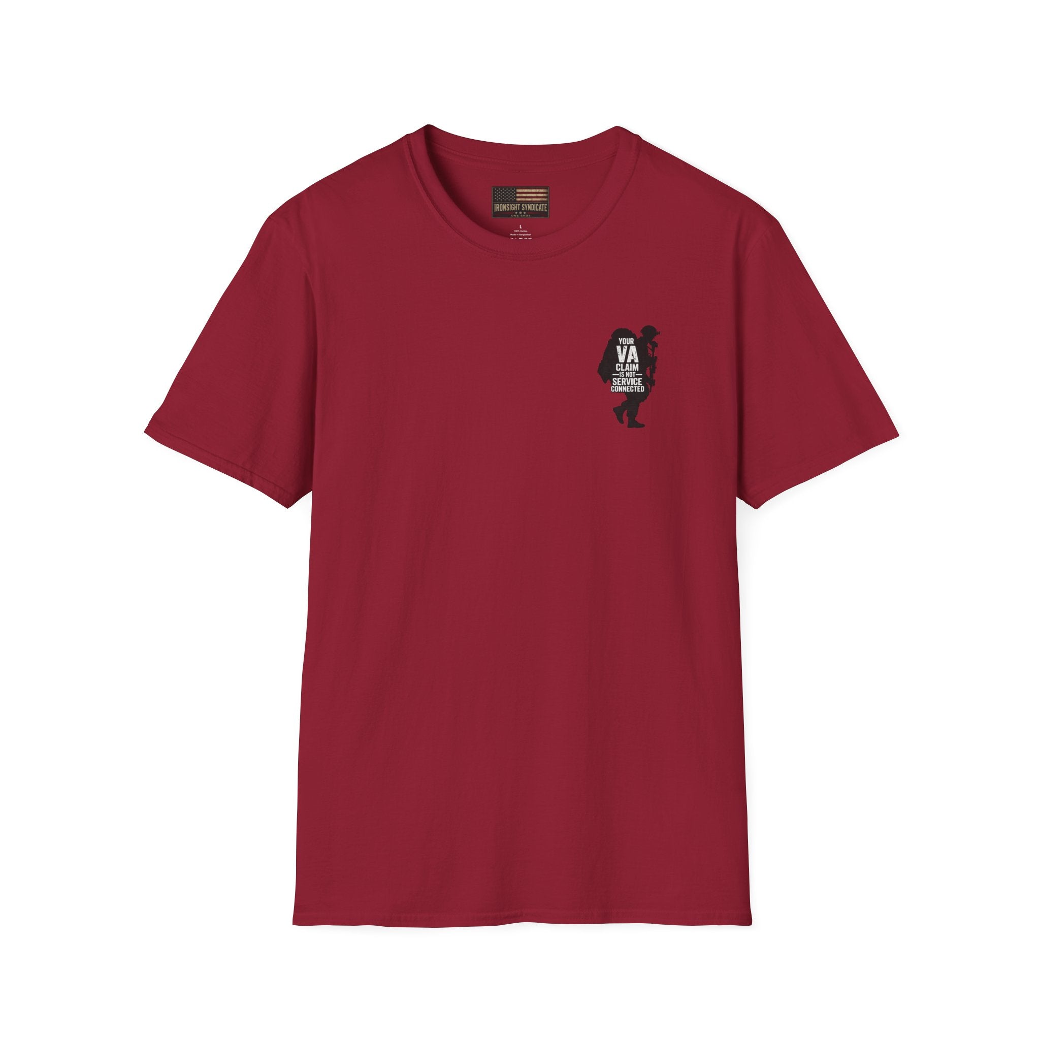 You Survived the War, Good Luck with the Paperwork T-Shirt (Black Graphic)