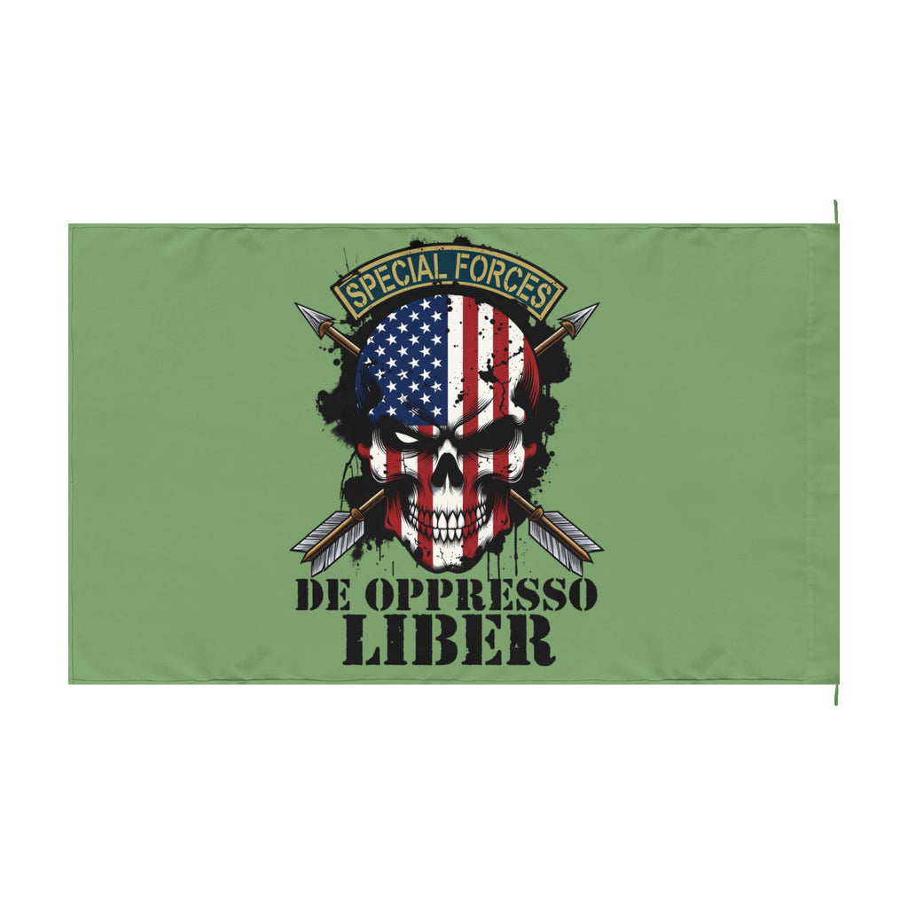 Special Forces De Oppresso Liber Skull Flag | Ironsight Syndicate