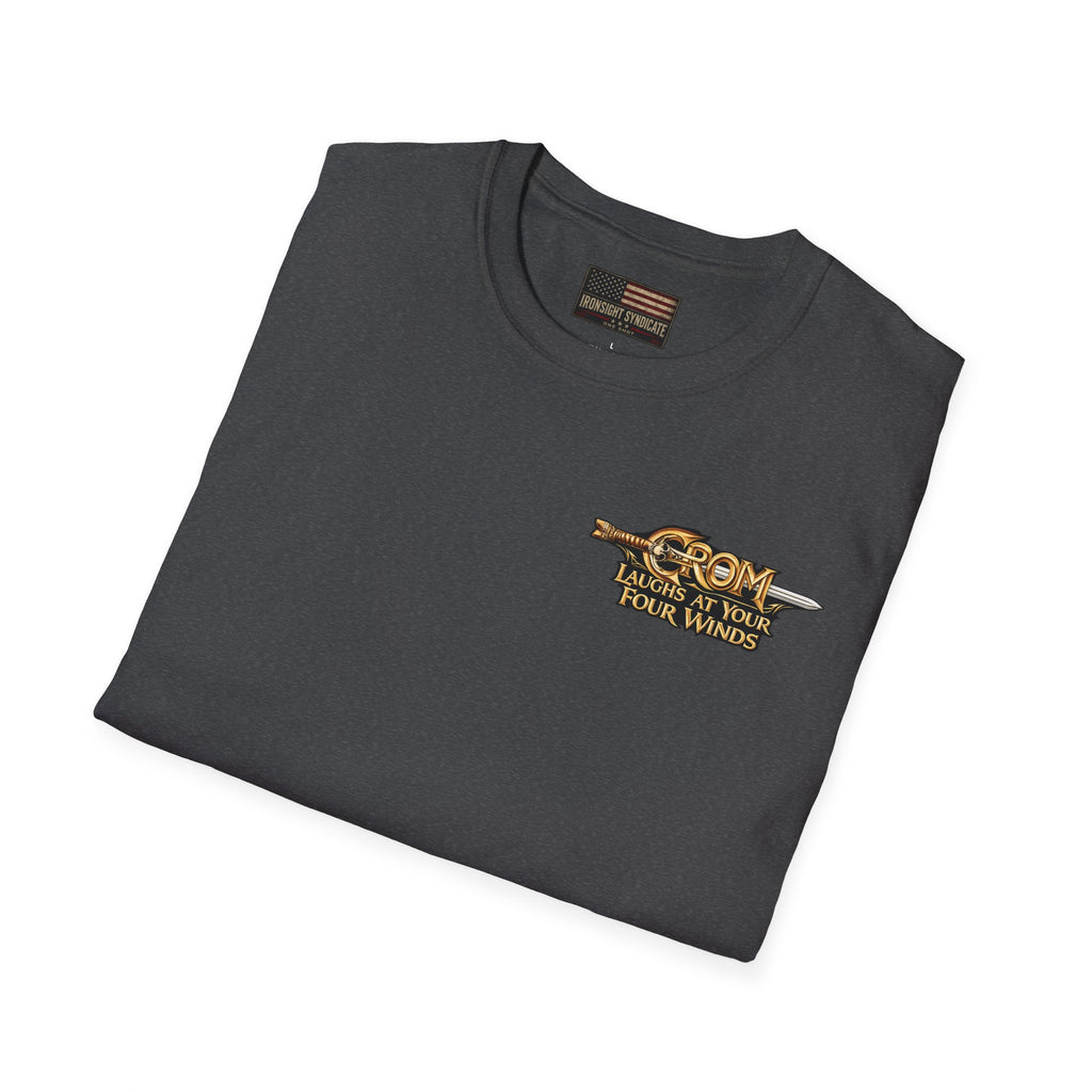 Crom Laughs at Your Four Winds- Conan the Barbarian Inspired T-shirt