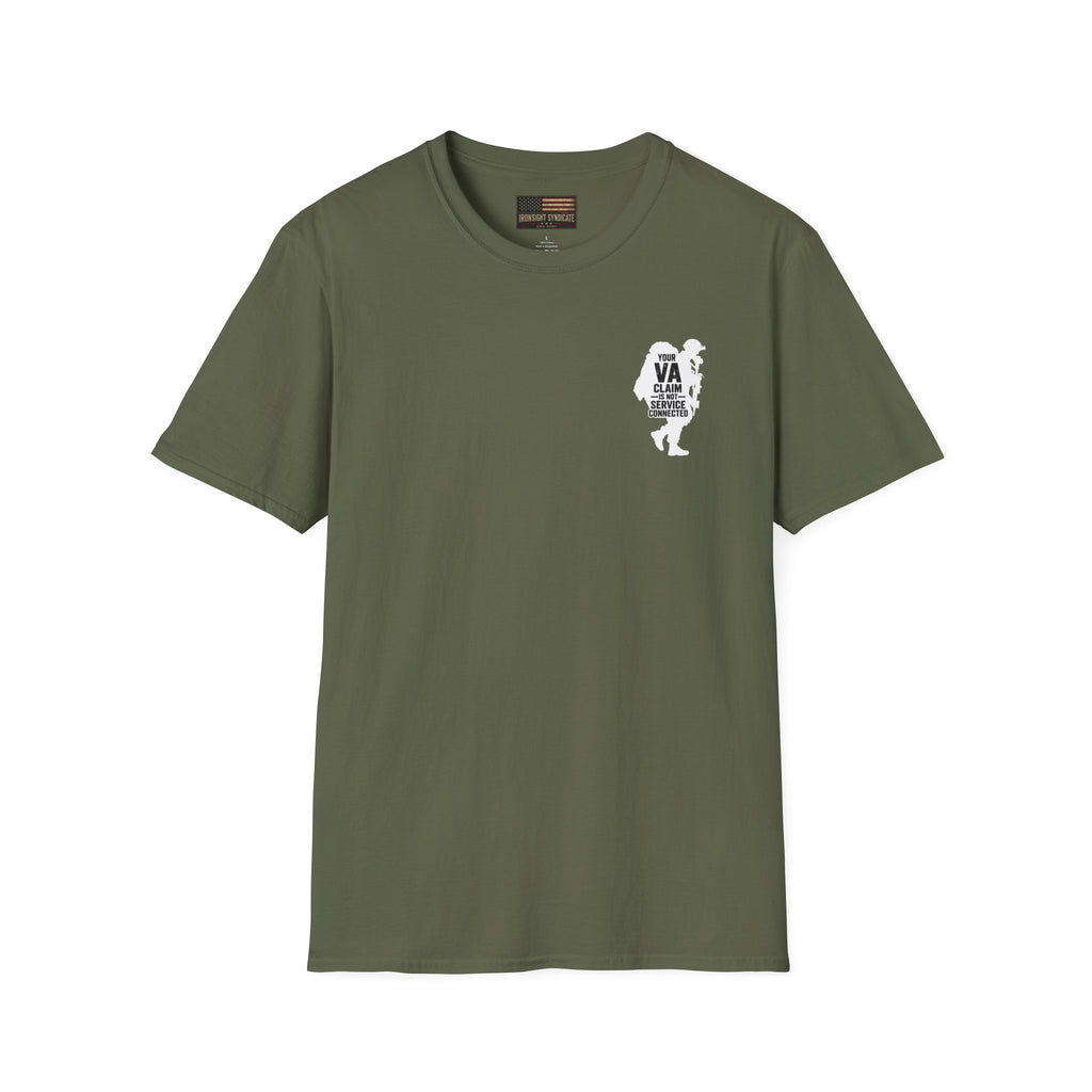 You Survived the War, Good Luck With The Paperwork T-Shirt (White Graphic)