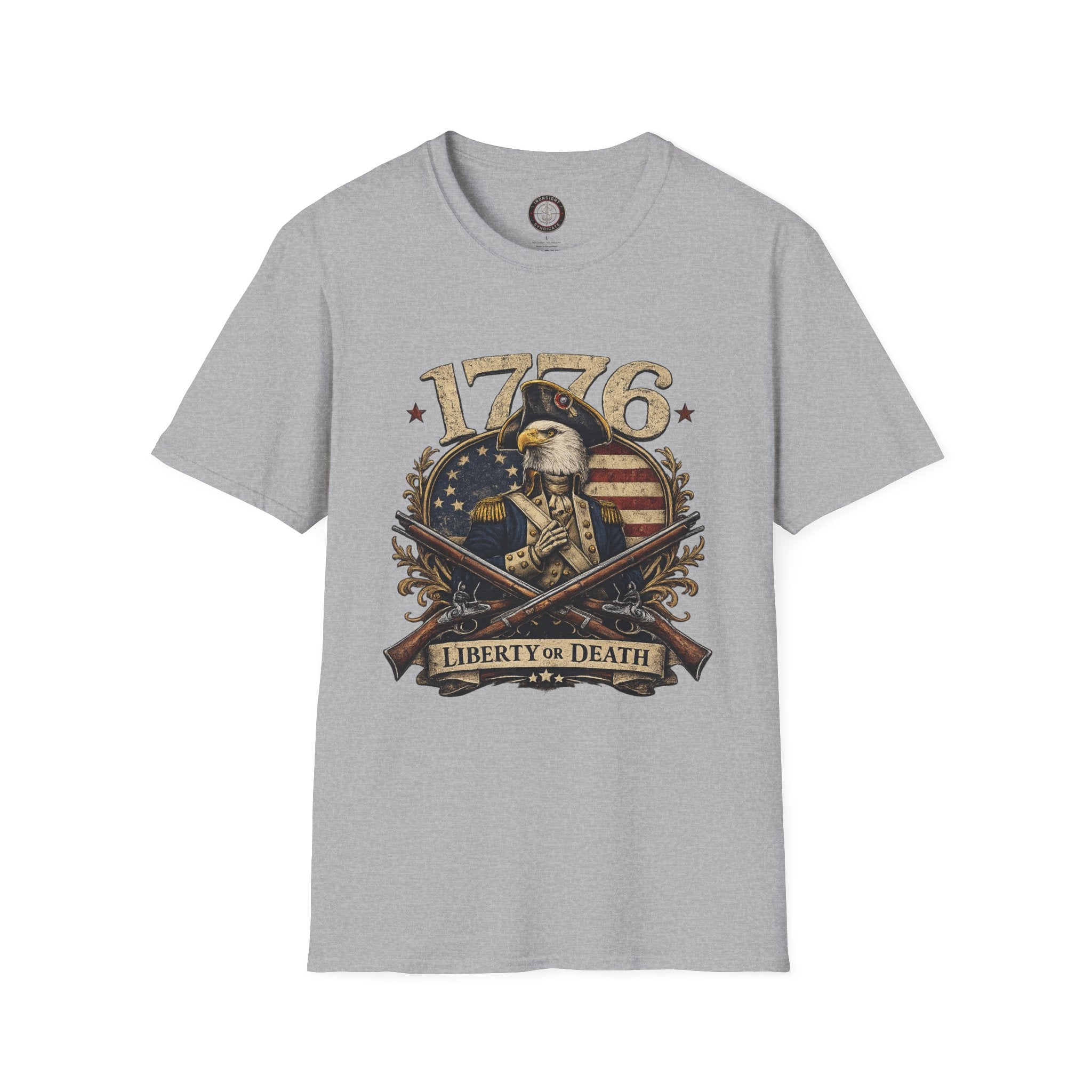 Bald Eagle 1776 Liberty or Death Tee