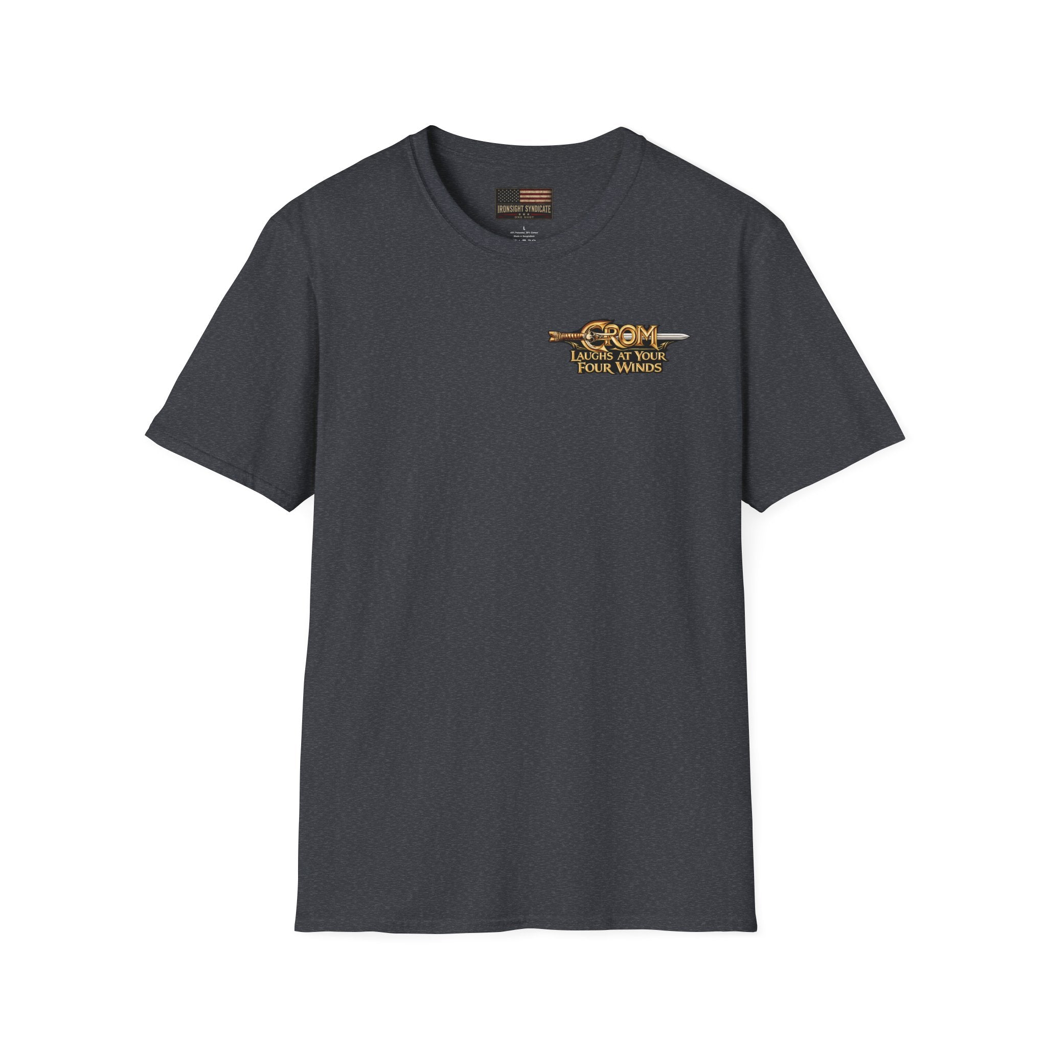 Crom Laughs at Your Four Winds- Conan the Barbarian Inspired T-shirt