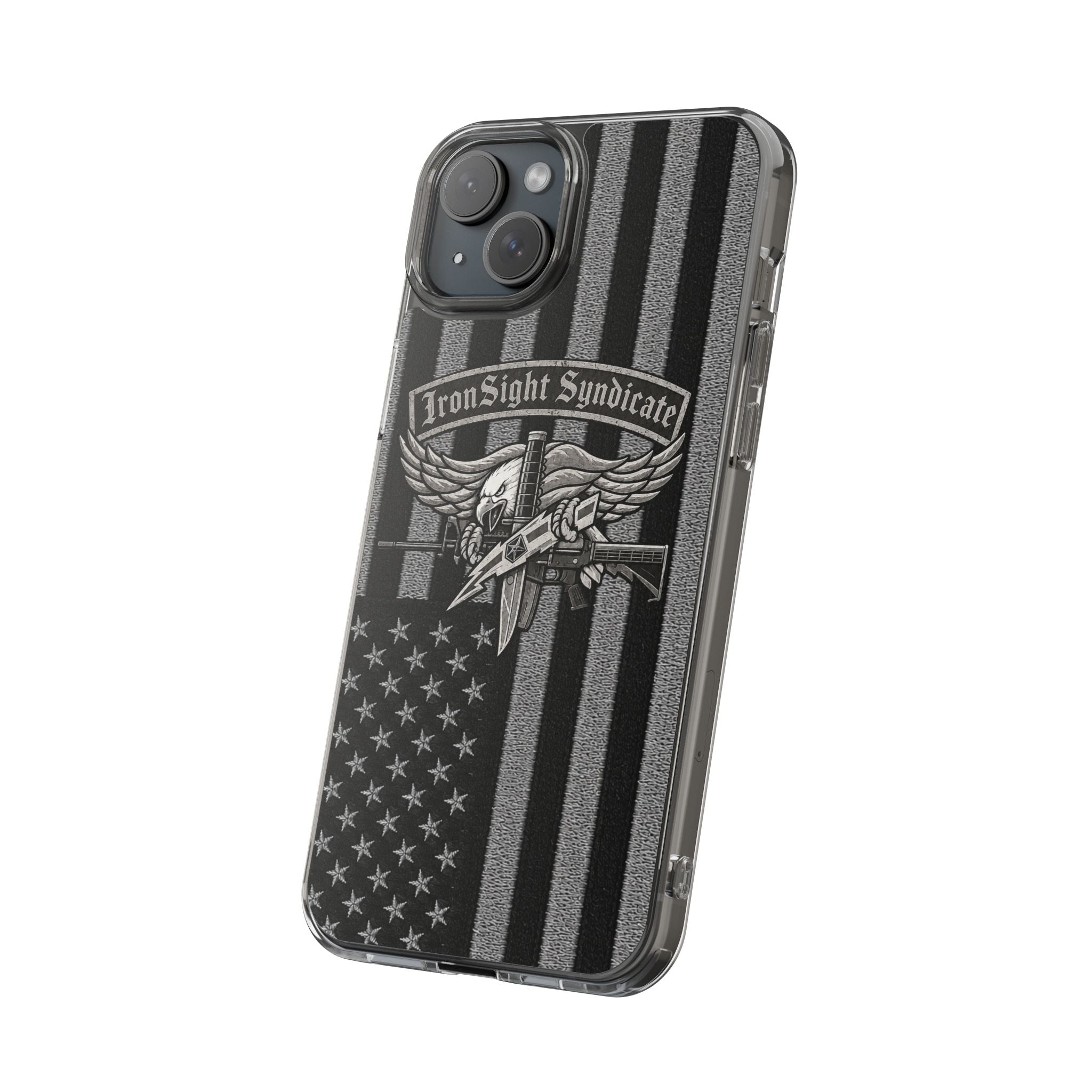 SWAT Eagle Clear Impact-Resistant Phone Case