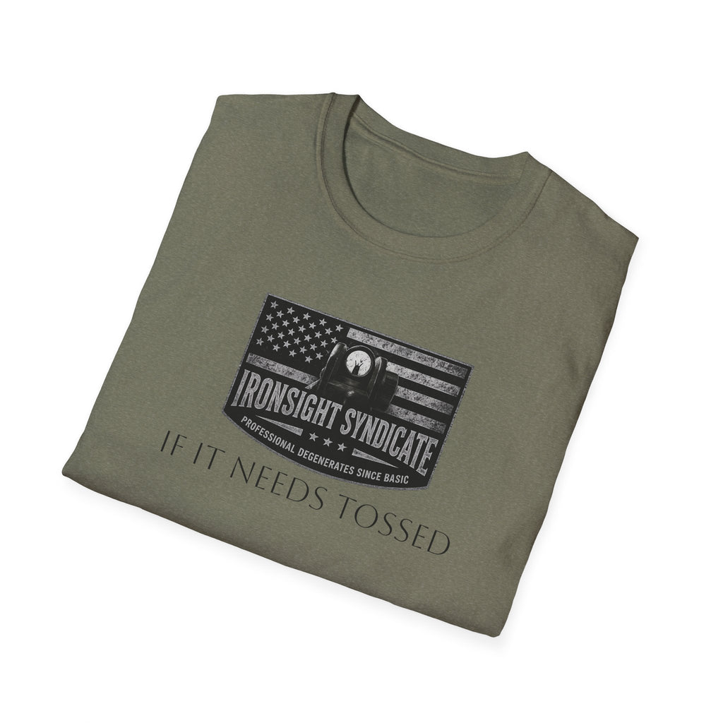 Toss It.  Funny Hand Grenade Tee